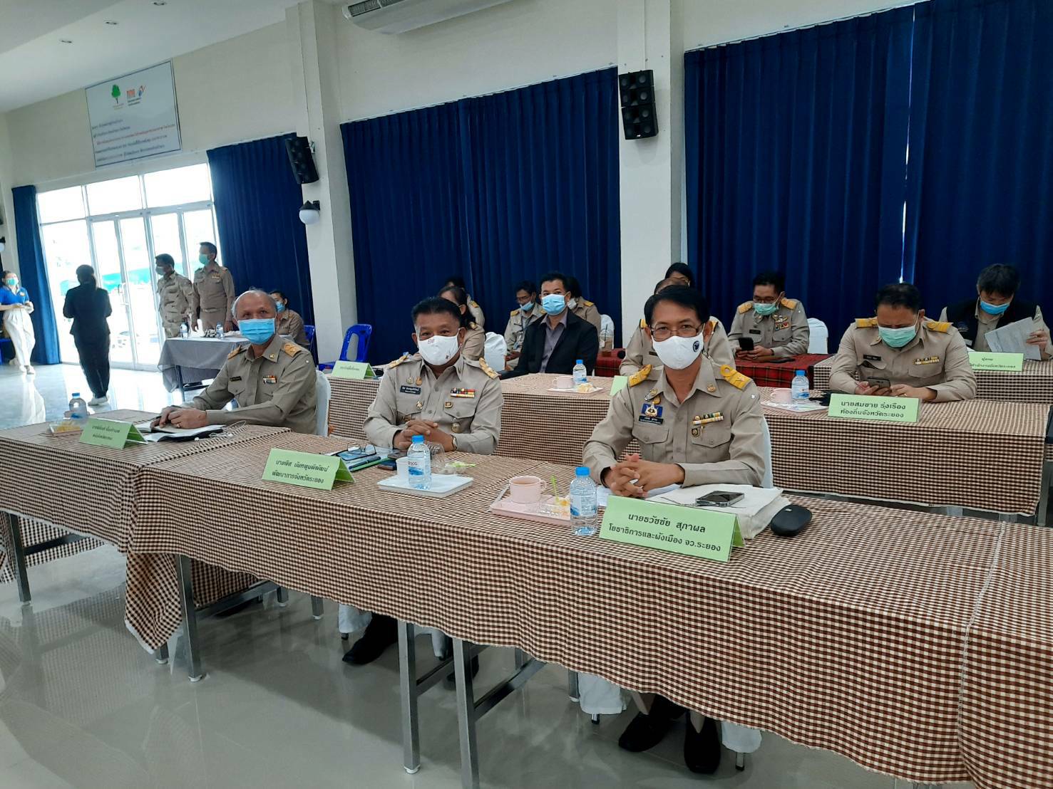 “พช.ระยอง” ร่วมออกตรวจเยี่ยมและรับมอบนโยบายแนวทางการบริหารราชการของผู้ว่าราชการจังหวัดระยอง