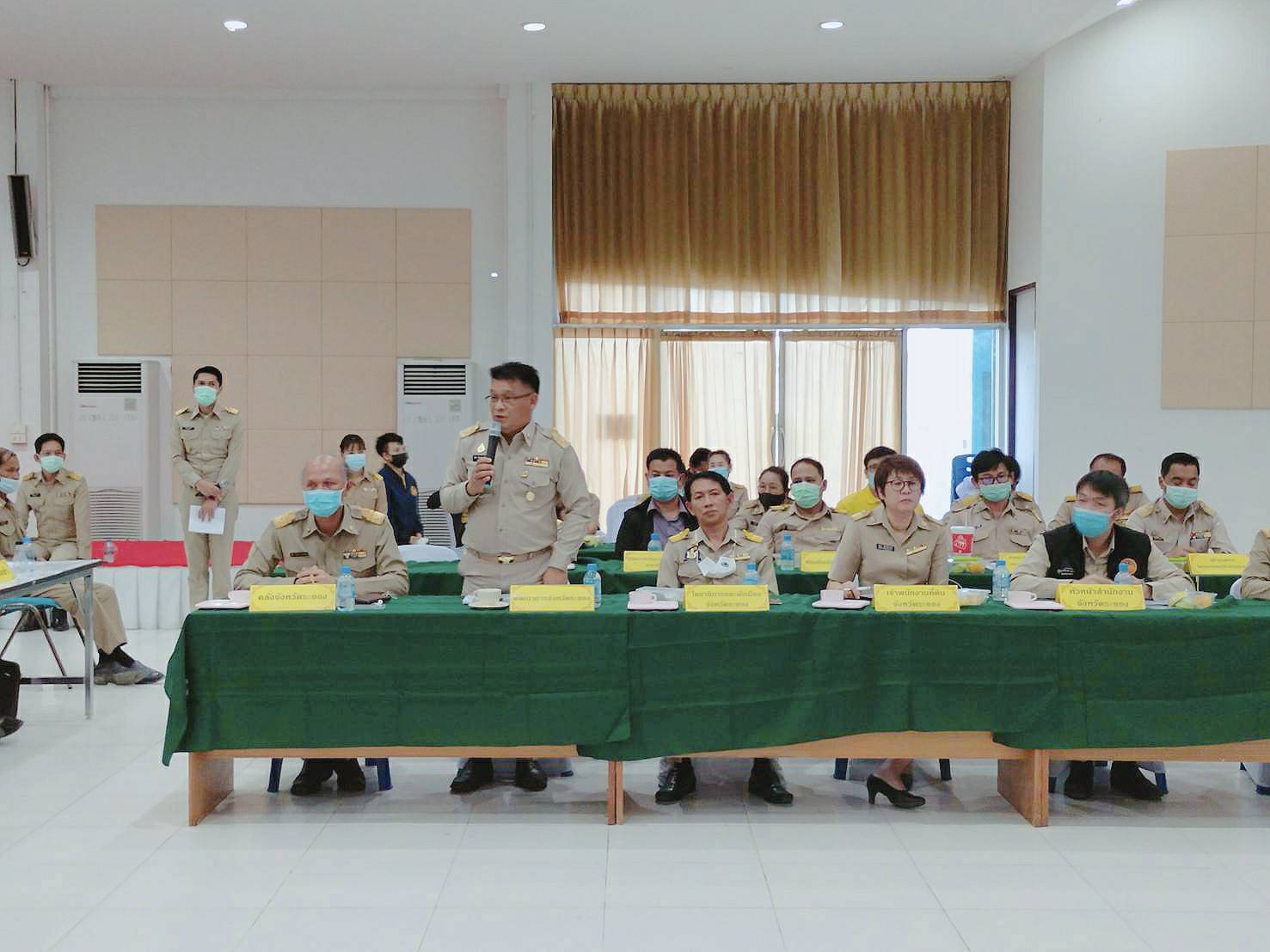 “พช.ระยอง” ร่วมออกตรวจเยี่ยมและรับมอบนโยบายแนวทางการบริหารราชการของผู้ว่าราชการจังหวัดระยอง