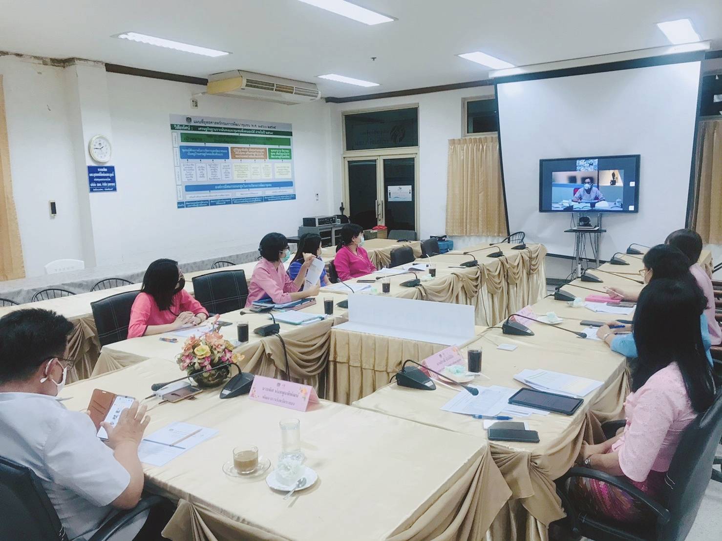 “พจ.ระยอง” ร่วมประชุมชี้แจง เร่งรัด กำกับ ติดตาม การดำเนินงานกองทุนพัฒนาบทบาทสตรี ครั้งที่ 4/2564 ผ่านระบบ Video Conference