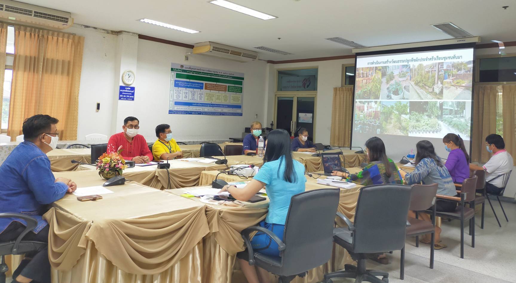 “พช.ระยอง ประชุมคณะทำงานคัดเลือกบุคคลต้นแบบและเชิดชูเกียรติ การขับเคลื่อนการน้อมนำแนวพระราชดำริของสมเด็จพระกนิษฐาธิราชเจ้า กรมสมเด็จพระเทพรัตนราชสุดาฯ สยามบรมราชกุมารี สร้างความมั่นคงทางอาหาร สู่ปฏิบัติการ 90 วัน ปลูกผักสวนครัวเพื่อสร้างความมั่นคงทางอาหาร รอบ 2 จังหวัดระยอง”