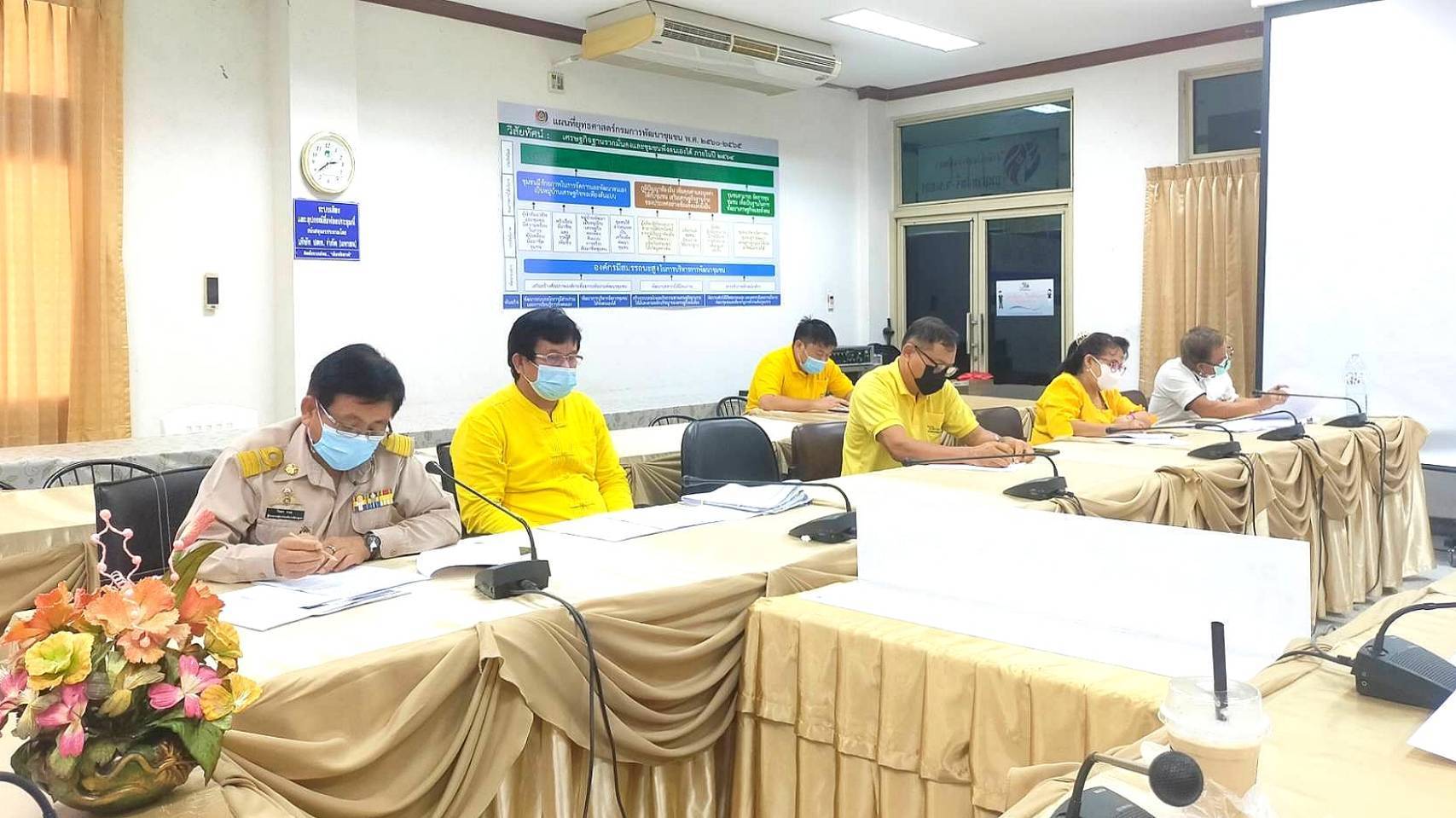 “พช.ระยอง” ติดตามผลการปฏิบัติงานในรอบเดือนที่ผ่านมาและเตรียมขับเคลื่อนงานนโยบายสำคัญต่าง ๆ