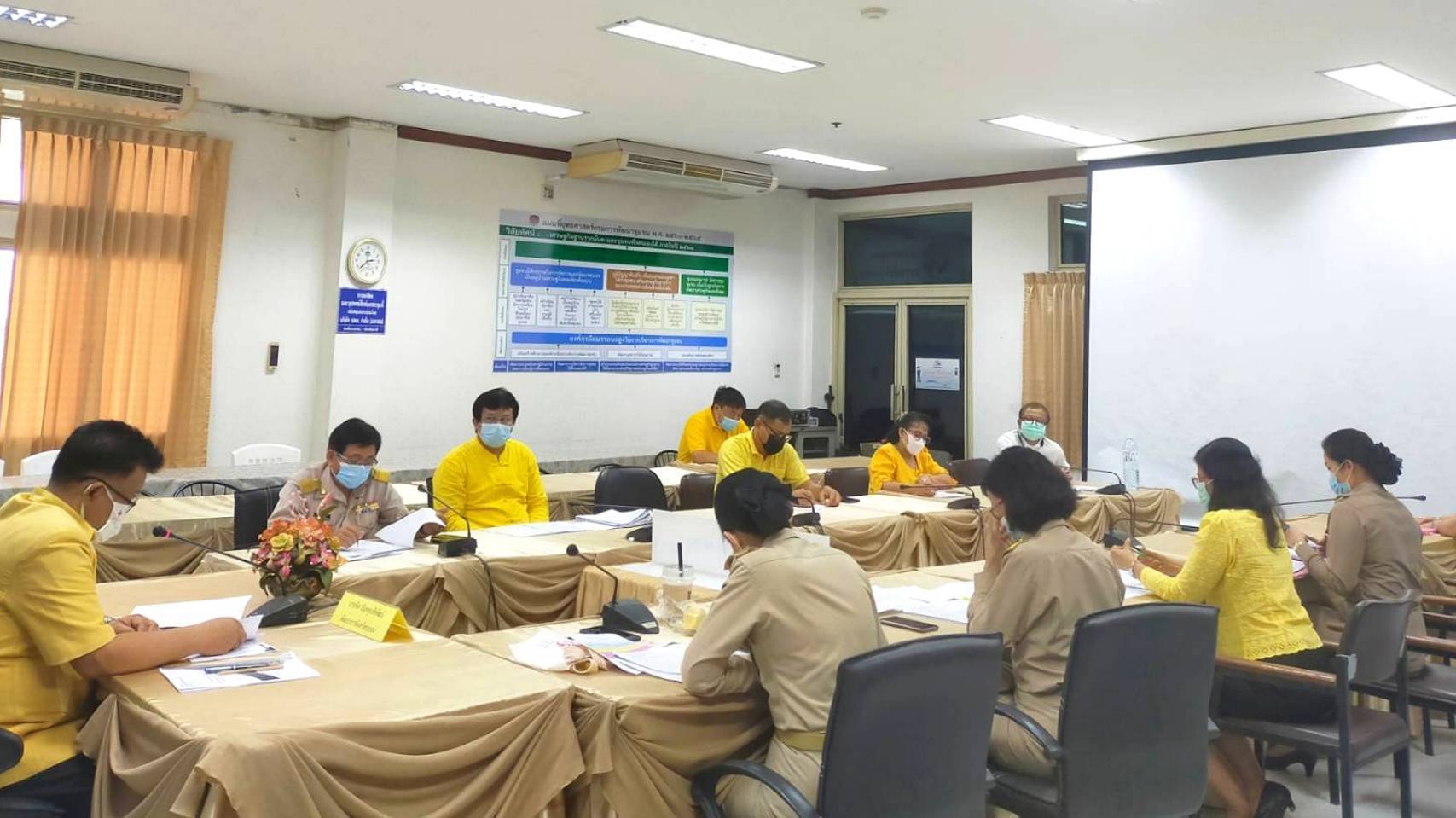 “พช.ระยอง” ติดตามผลการปฏิบัติงานในรอบเดือนที่ผ่านมาและเตรียมขับเคลื่อนงานนโยบายสำคัญต่าง ๆ