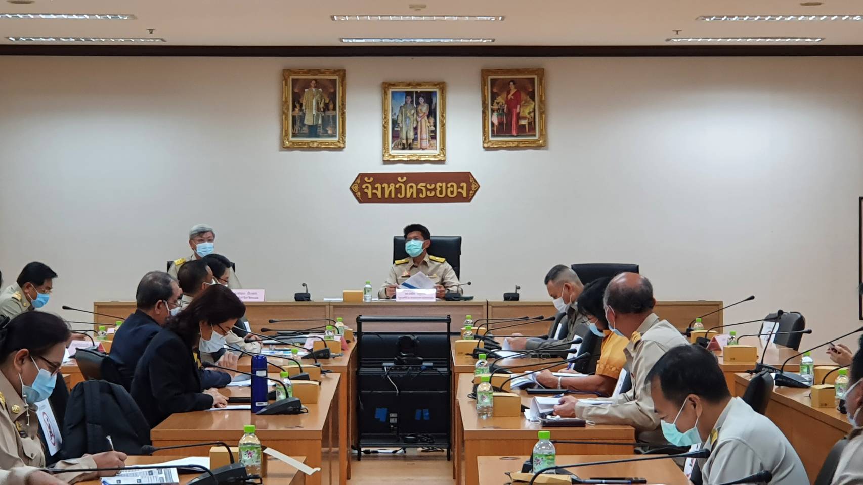 “พช.ระยอง” ร่วมประชุมคณะกรรมการขับเคลื่อนไทยไปด้วยกันจังหวัดระยอง ครั้งที่ 2/2564