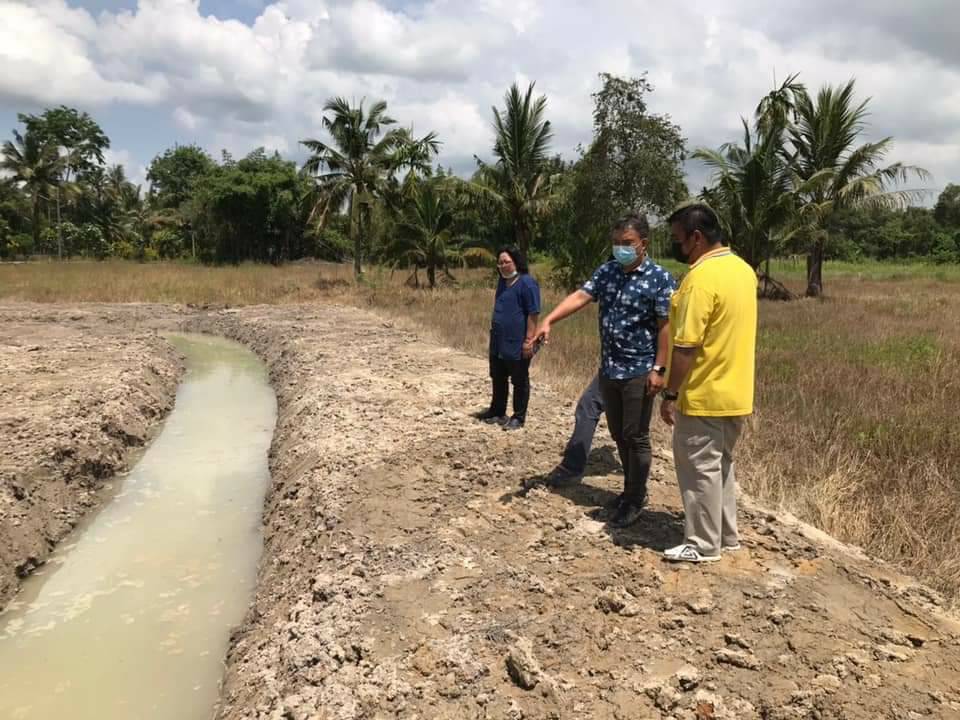 “พช.ระยอง” ติดตาม สนับสนุนการขับเคลื่อน”โครงการพัฒนาพื้นที่ต้นแบบทฤษฎีใหม่ประยุกต์สู่ โคก หนอง นา พช.