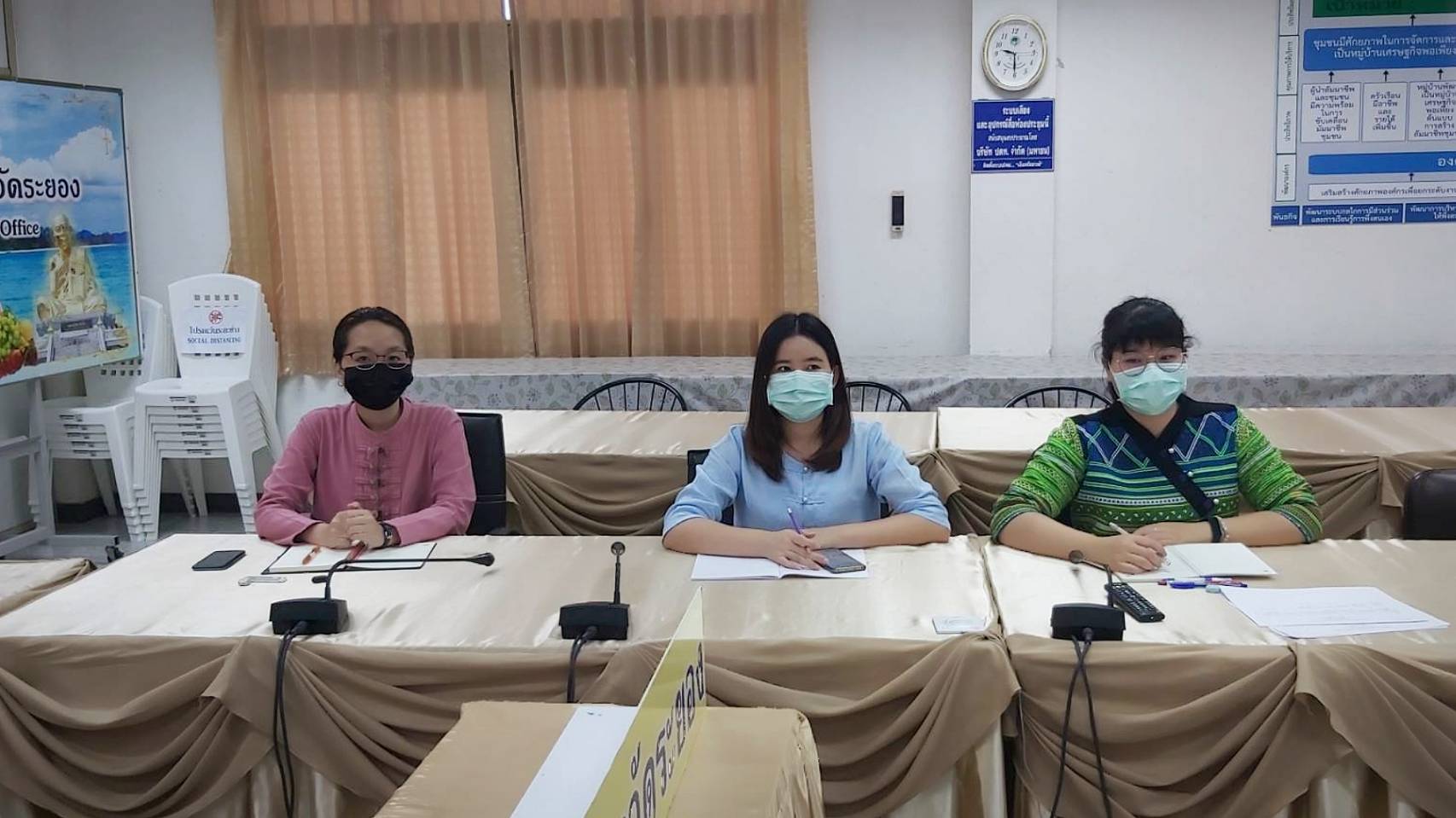 “พช.ระยอง” ร่วมประชุมการพัฒนาบุคลากรให้มีประสิทธิภาพในการบริหารงานกองทุนพัฒนาบทบาทสตรี ผ่านระบบวีดิทัศน์ทางไกล (Video Conference)