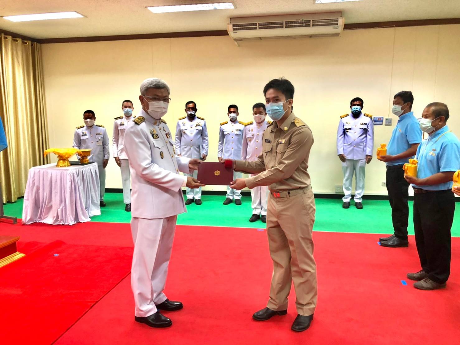 “พช.ระยอง” จัดพิธีมอบเงินพระราชทานขวัญถุงกองทุนแม่ของแผ่นดิน จังหวัดระยอง ประจำปี 2564