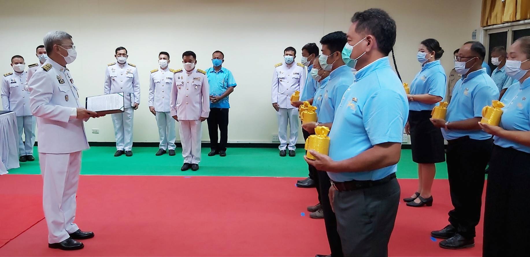 “พช.ระยอง” จัดพิธีมอบเงินพระราชทานขวัญถุงกองทุนแม่ของแผ่นดิน จังหวัดระยอง ประจำปี 2564