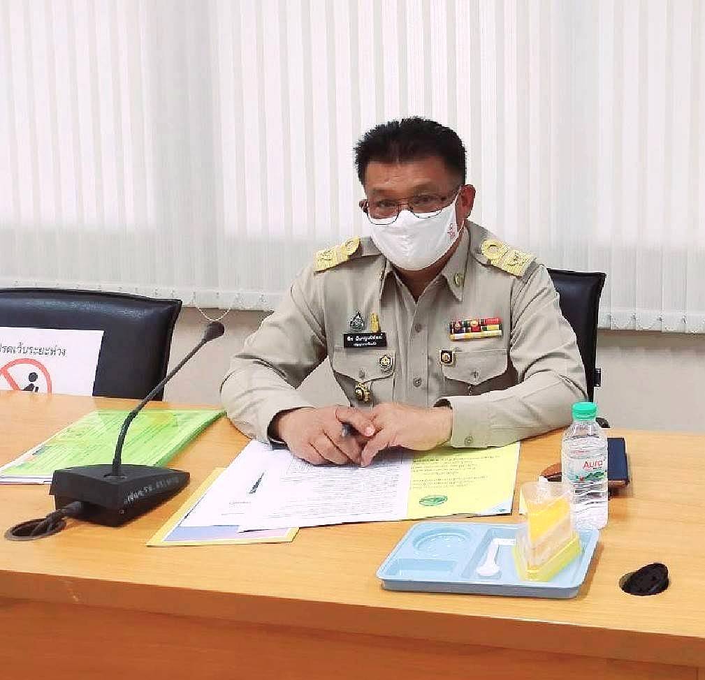 “พช.ระยอง”  ร่วมประชุมกรมการจังหวัด  ครั้งที่  5/2564