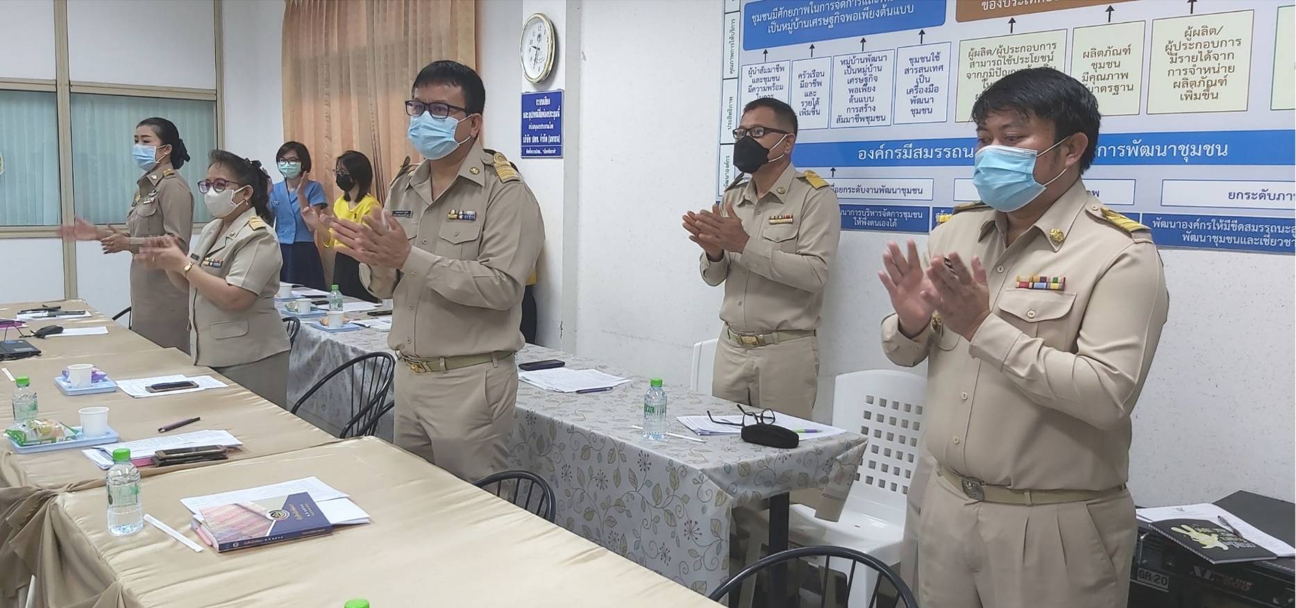 “พช.ระยอง” ประชุมผู้บริหารและนักวิชาการพัฒนาชุมชน ครั้งที่ 6/2564