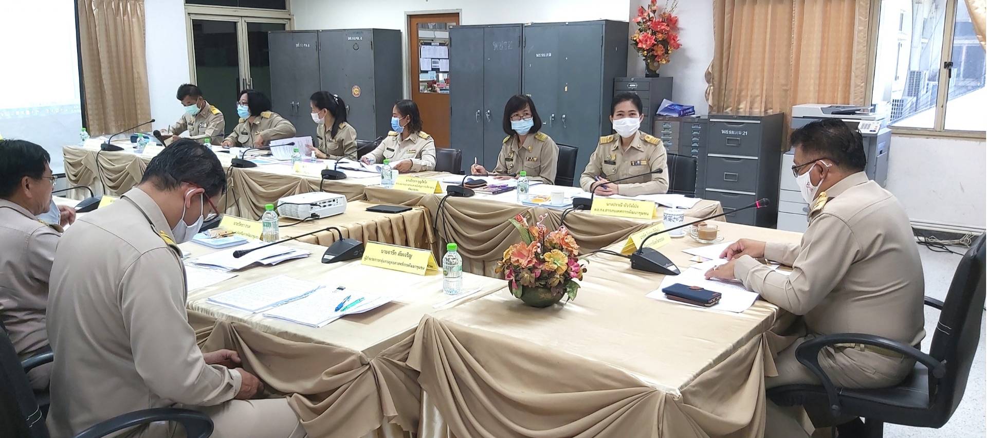 “พช.ระยอง” ประชุมผู้บริหารและนักวิชาการพัฒนาชุมชน ครั้งที่ 6/2564