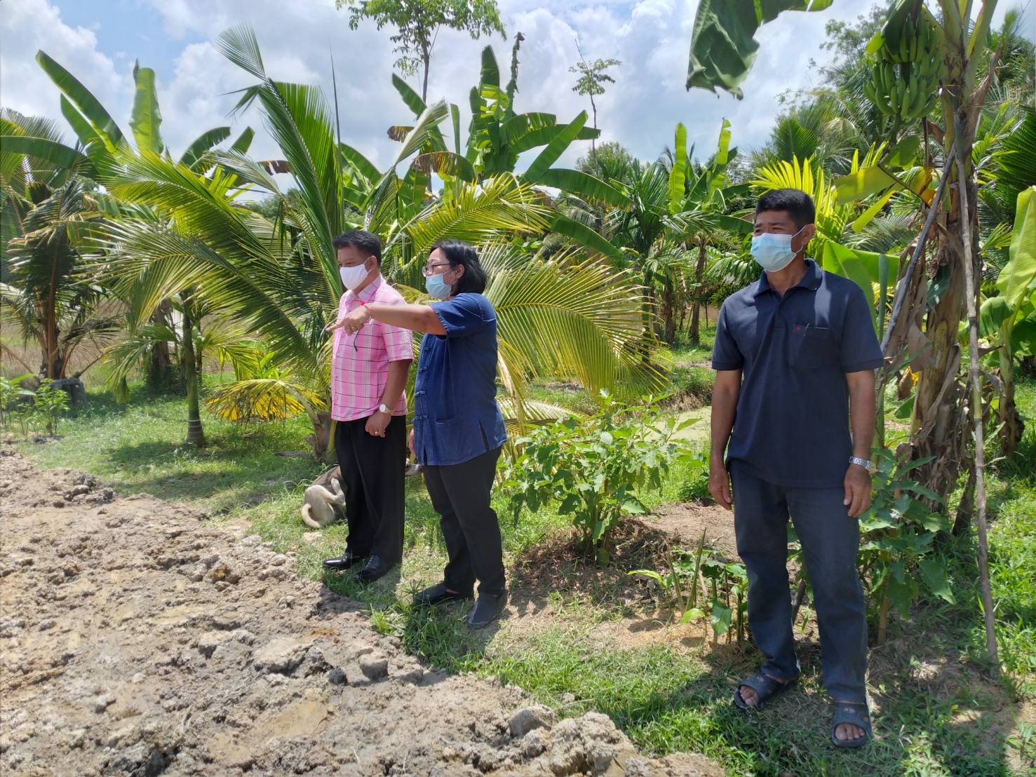 “พช.ระยอง” ติดตาม สนับสนุนการขับเคลื่อน”โครงการพัฒนาพื้นที่ต้นแบบทฤษฎีใหม่ประยุกต์สู่ โคก หนอง นา พช.