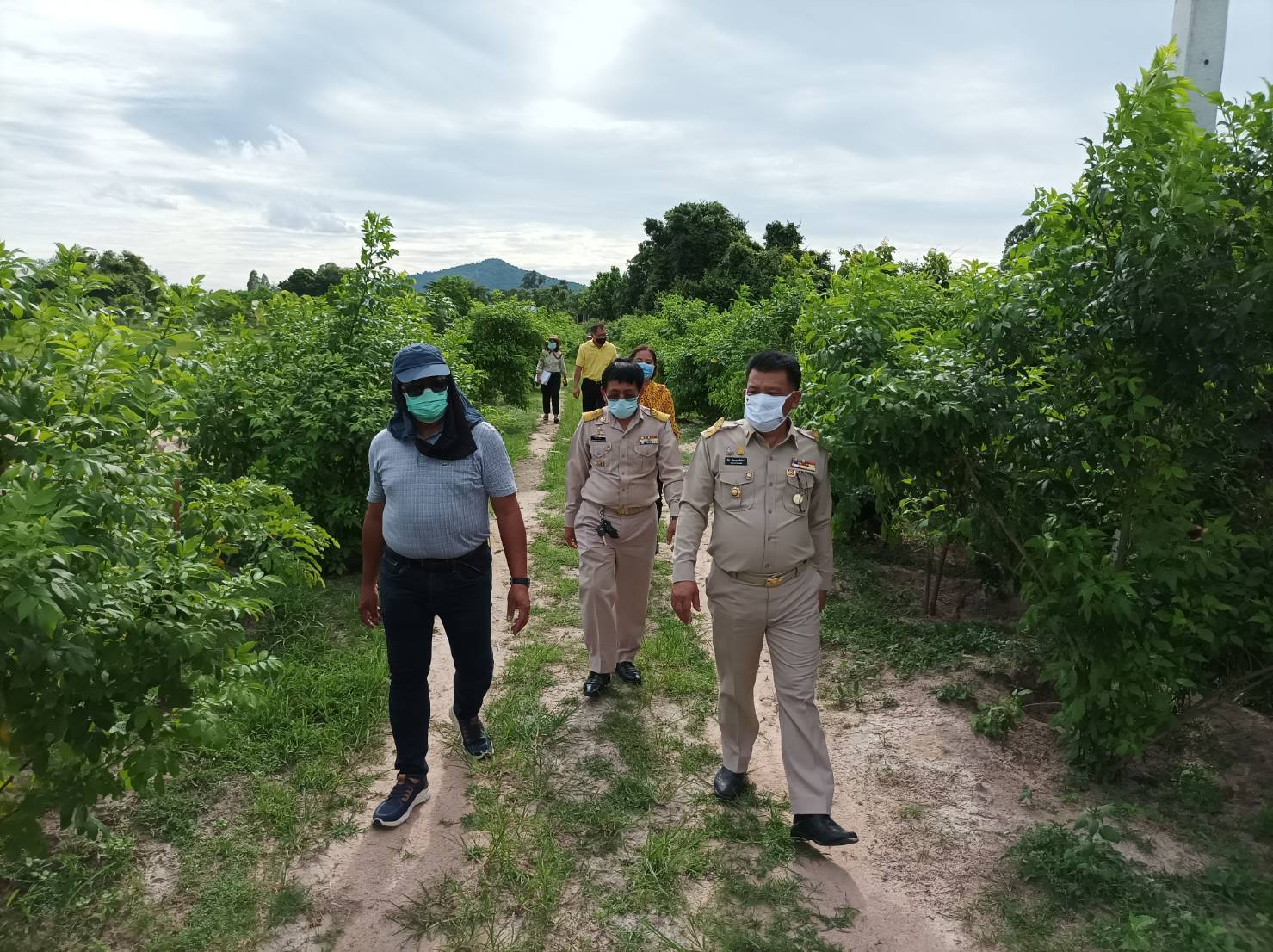 “พช.ระยอง” ติดตาม สนับสนุนการขับเคลื่อน”โครงการพัฒนาพื้นที่ต้นแบบทฤษฎีใหม่ประยุกต์สู่ โคก หนอง นา พช.