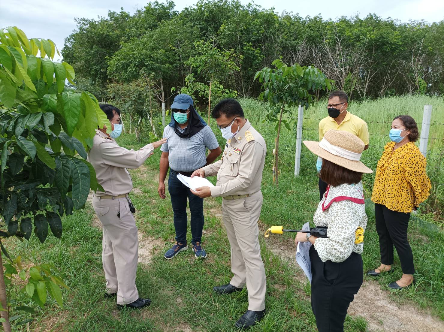 “พช.ระยอง” ติดตาม สนับสนุนการขับเคลื่อน”โครงการพัฒนาพื้นที่ต้นแบบทฤษฎีใหม่ประยุกต์สู่ โคก หนอง นา พช.