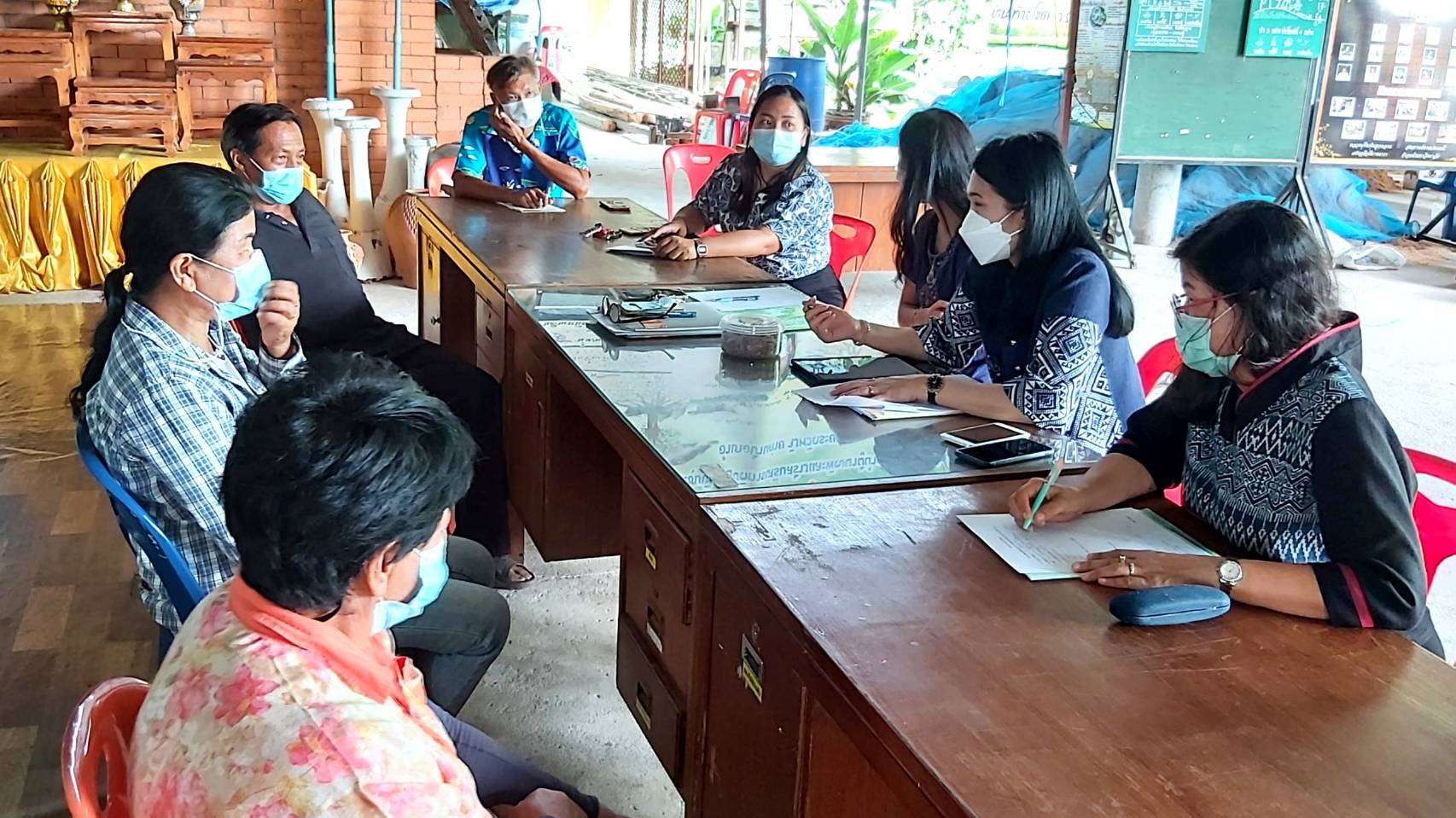 “พช.ระยอง” ติดตามสนับสนุนการพัฒนาผลิตภัณฑ์ OTOP โดยเครือข่ายองค์ความรู้ KBO จังหวัด