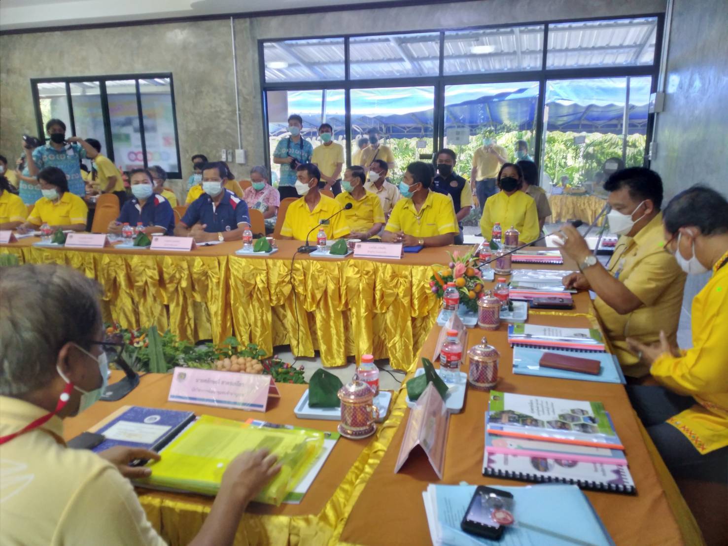 “พช.ระยอง” ขับเคลื่อนกิจกรรมการคัดสรรหมู่บ้านเศรษฐกิจพอเพียง “อยู่เย็น เป็นสุข” ดีเด่นระดับจังหวัด และกิจกรรมพัฒนาชุมชนดีเด่น ระดับจังหวัดประจำปี 2564