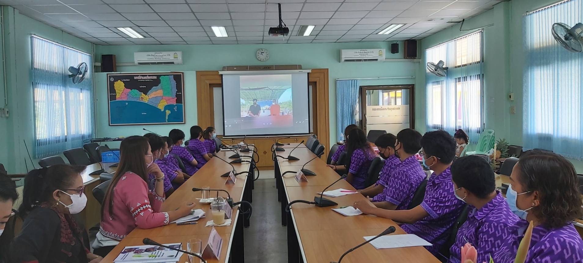 “พช.ระยอง” ติดตามประเมินผลการดำเนินโครงการพัฒนาชุมชนใสสะอาดและการดำเนินงานตามมาตรการปรับปรุงประสิทธิภาพการปฏิบัติราชการ ประจำปีงบประมาณ 2564