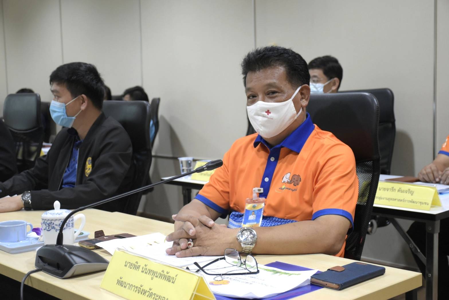 “พช.ระยอง” ประชุมคณะทำงานโครงการ “พัชรสุธาคชานุรักษ์” จังหวัดระยอง ครั้งที่ 1/2564