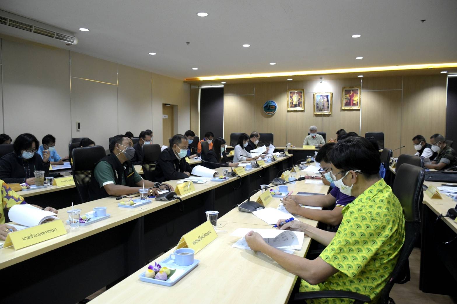 “พช.ระยอง” ประชุมคณะทำงานโครงการ “พัชรสุธาคชานุรักษ์” จังหวัดระยอง ครั้งที่ 1/2564