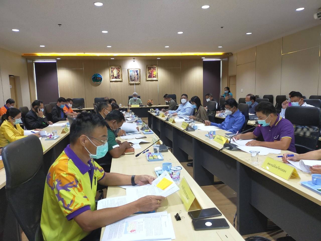 “พช.ระยอง” ประชุมคณะทำงานโครงการ “พัชรสุธาคชานุรักษ์” จังหวัดระยอง ครั้งที่ 1/2564