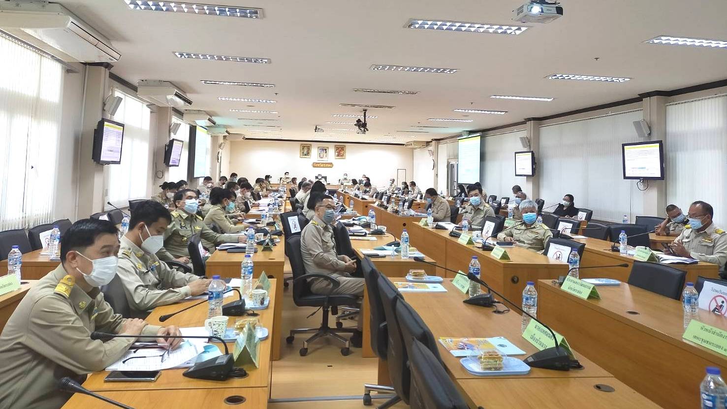 “พช.ระยอง”  ร่วมประชุมกรมการจังหวัด  ครั้งที่  6/2564