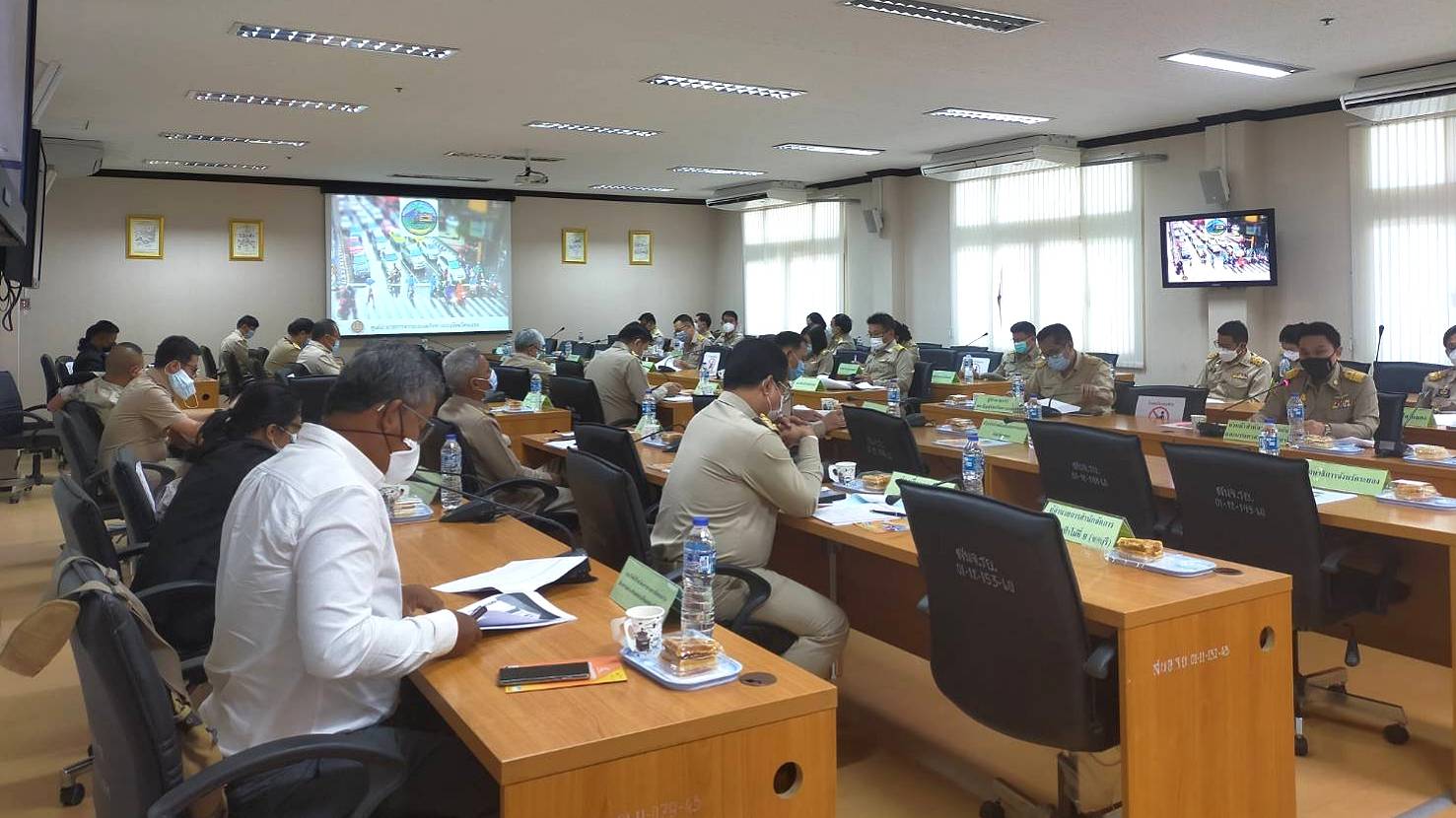 “พช.ระยอง”  ร่วมประชุมกรมการจังหวัด  ครั้งที่  6/2564