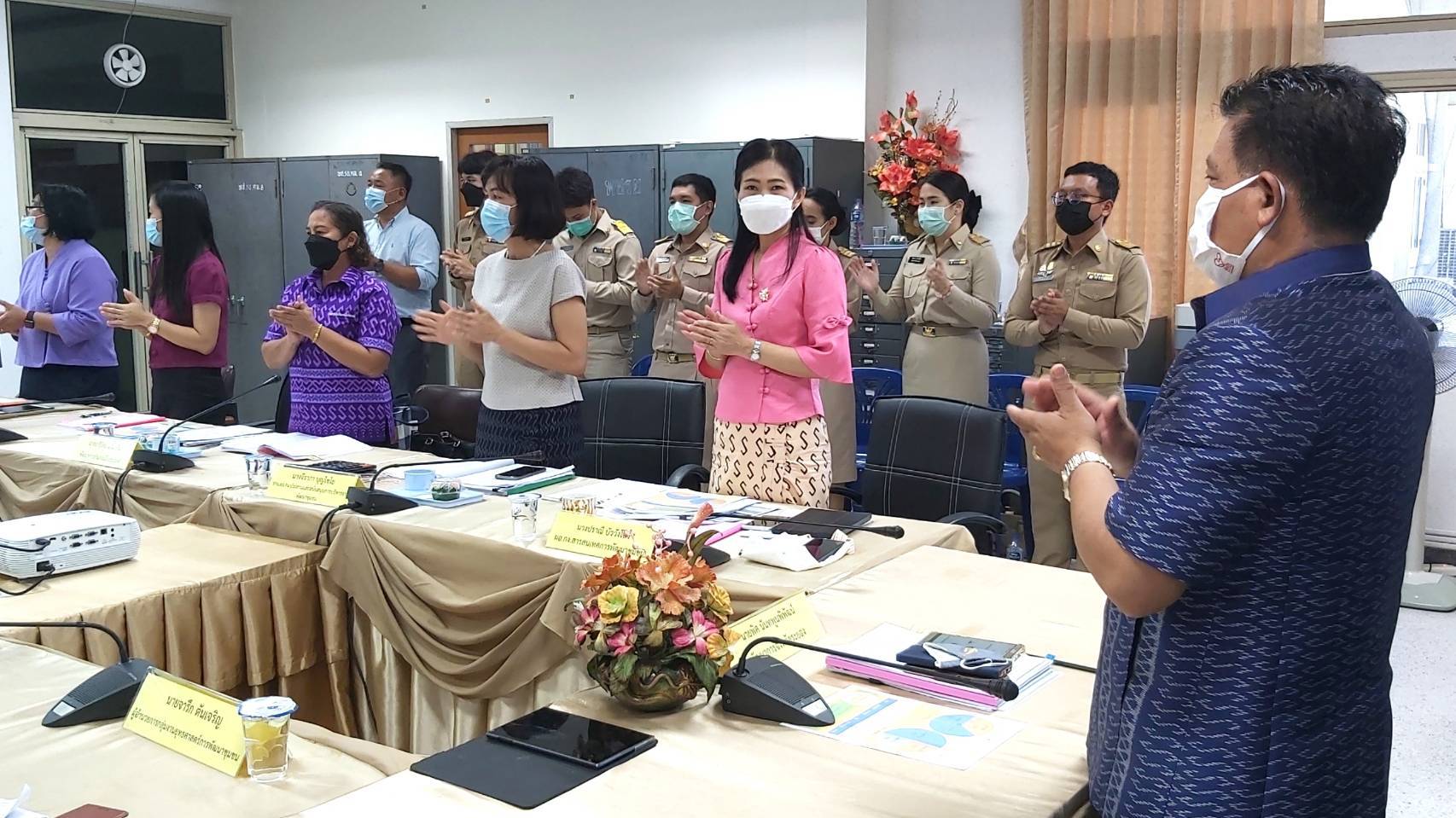 “พช.ระยอง” ประชุมผู้บริหารและนักวิชาการพัฒนาชุมชน ครั้งที่ 7/2564