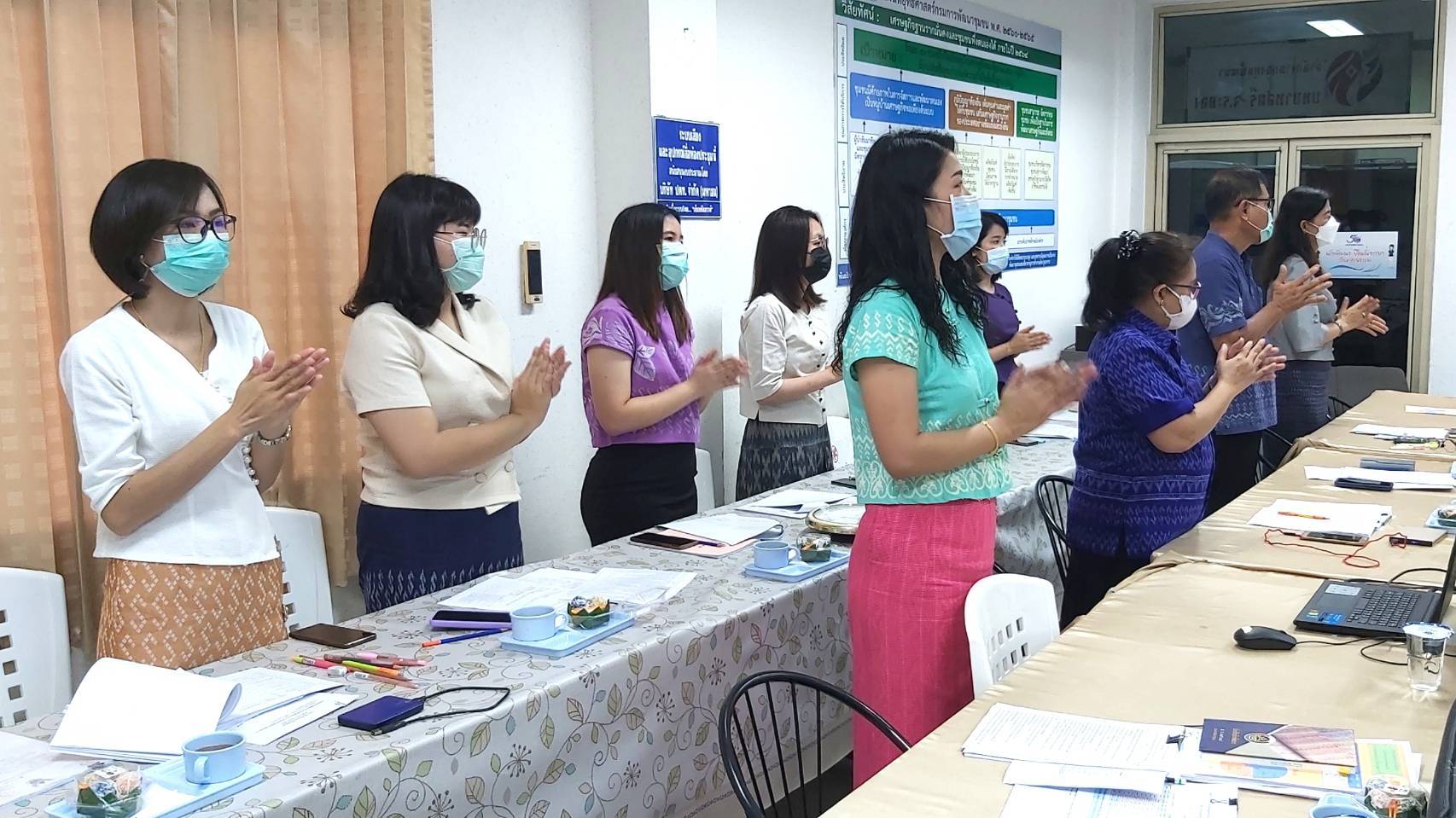 “พช.ระยอง” ประชุมผู้บริหารและนักวิชาการพัฒนาชุมชน ครั้งที่ 7/2564