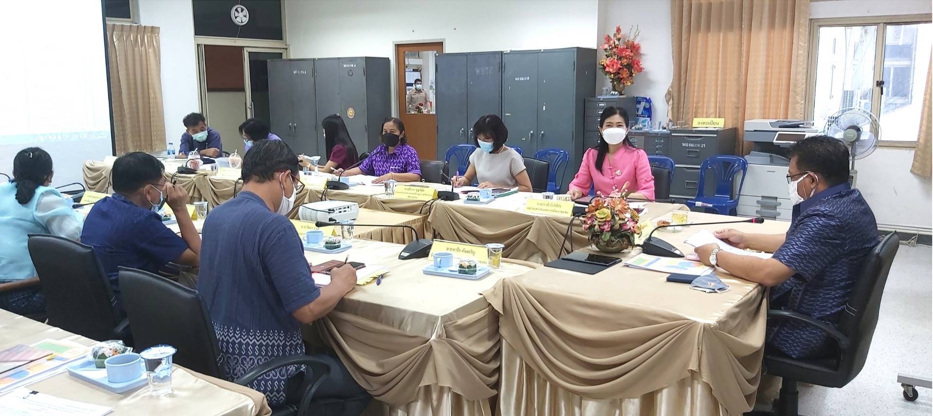 “พช.ระยอง” ประชุมผู้บริหารและนักวิชาการพัฒนาชุมชน ครั้งที่ 7/2564