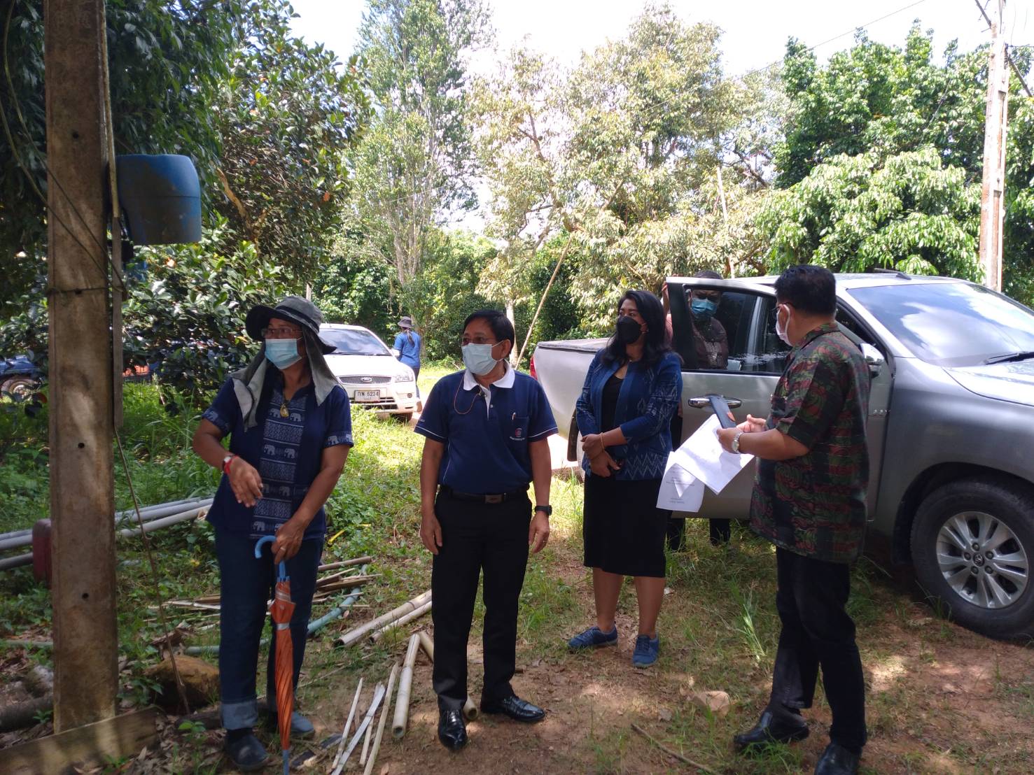 “พช.ระยอง” ติดตาม สนับสนุนการขับเคลื่อน “โครงการพัฒนาพื้นที่ต้นแบบทฤษฎีใหม่ประยุกต์สู่ โคก หนอง นา พช. “