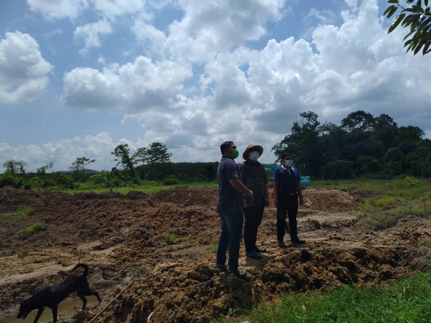 “พช.ระยอง” ติดตาม สนับสนุนการขับเคลื่อน “โครงการพัฒนาพื้นที่ต้นแบบทฤษฎีใหม่ประยุกต์สู่ โคก หนอง นา พช. “