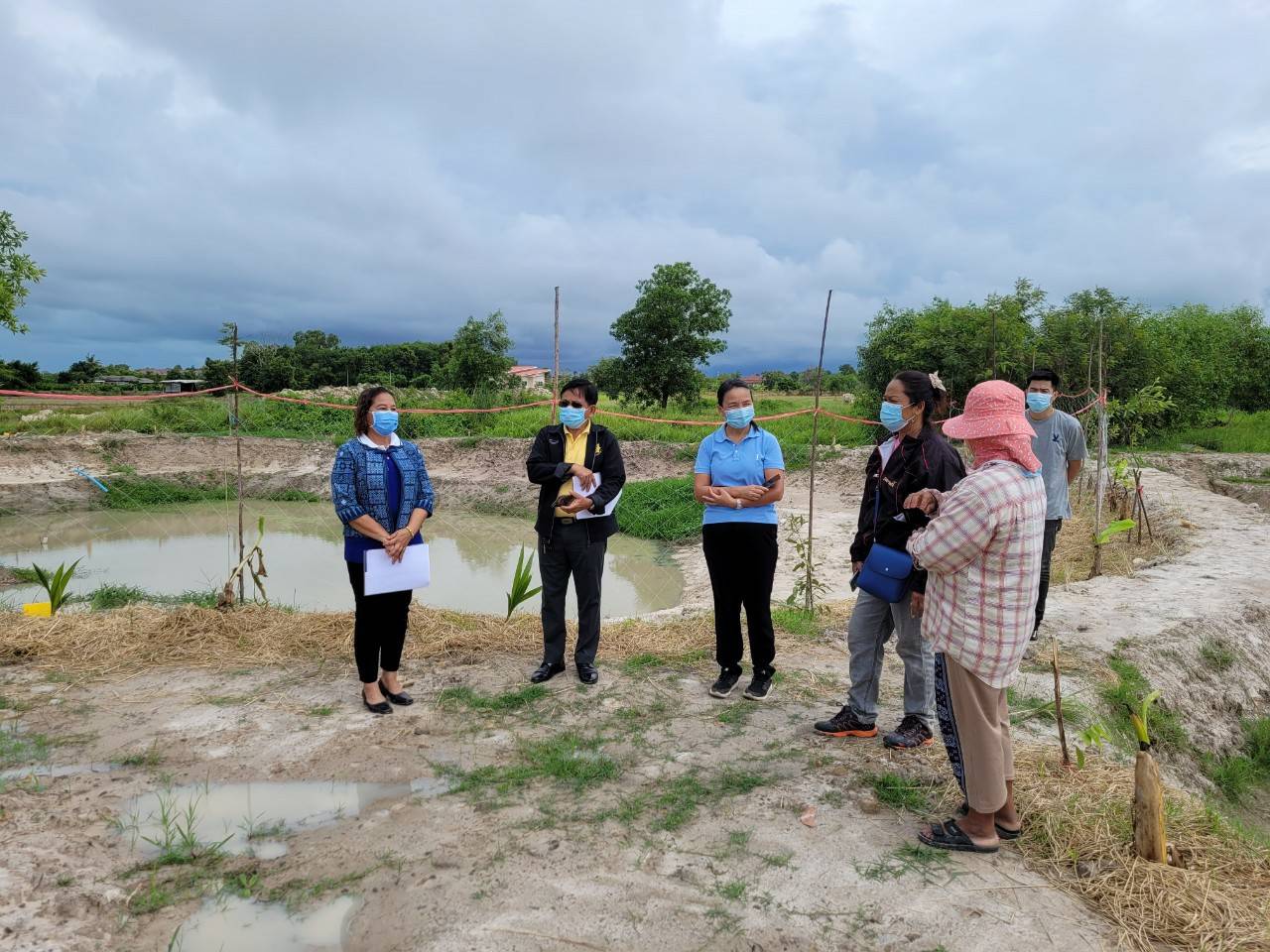 “พช.ระยอง” สนับสนุนการขับเคลื่อน”โครงการพัฒนาพื้นที่ต้นแบบทฤษฎีใหม่ประยุกต์สู่ โคก หนอง นา”
