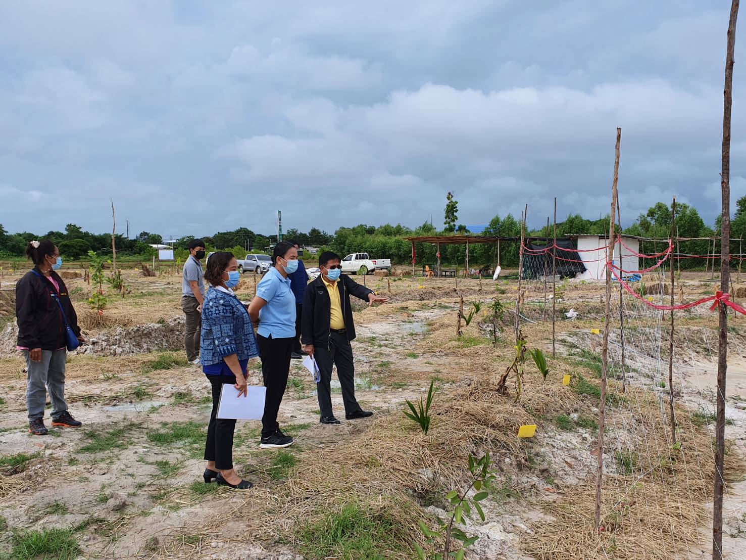 “พช.ระยอง” สนับสนุนการขับเคลื่อน”โครงการพัฒนาพื้นที่ต้นแบบทฤษฎีใหม่ประยุกต์สู่ โคก หนอง นา”