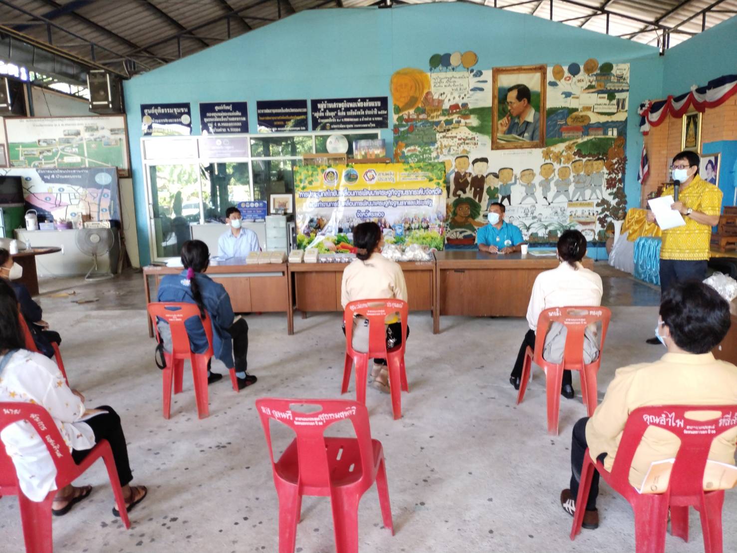 “พช.ระยอง” สานความร่วมมือกับบริษัท ประชารัฐรักสามัคคีระยอง(วิสาหกิจเพื่อสังคม) จำกัด ระยอง ลงพื้นให้การสนับสนุนกลุ่มอาหารปลอดภัย และ กลุ่มสัมมาชีพอย่างต่อเนื่อง
