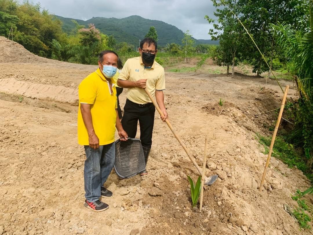 “พช.ระยอง” ขับเคลื่อนกิจกรรม จิตอาสาพัฒนาชุมชน เอามื้อสามัคคี “โคก หนอง นา”