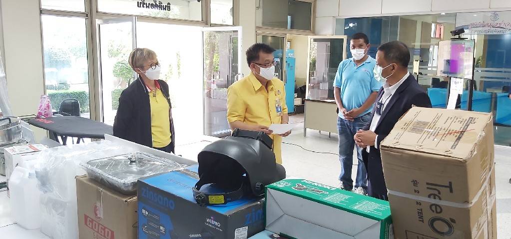 “พช.ระยอง”  รับมอบวัสดุอุปกรณ์ส่งเสริมการประกอบอาชีพจาก SCG   ตามโครงการ  “ของขวัญปีใหม่ของกระทรวงมหาดไทย เพื่อมอบให้ประชาชน”