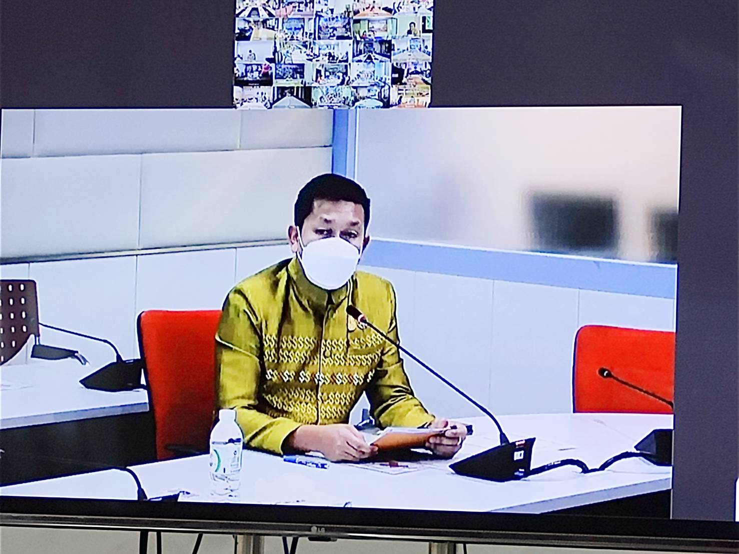 “พช.ระยอง” ร่วมประชุมการชี้แจงแนวทางดำเนินการประเมินความรู้ความสามารถทางวิชาการ ตำแหน่ง ผอ.กลุ่มงานประสานฯ ผ่าน ระบบ Video Conference