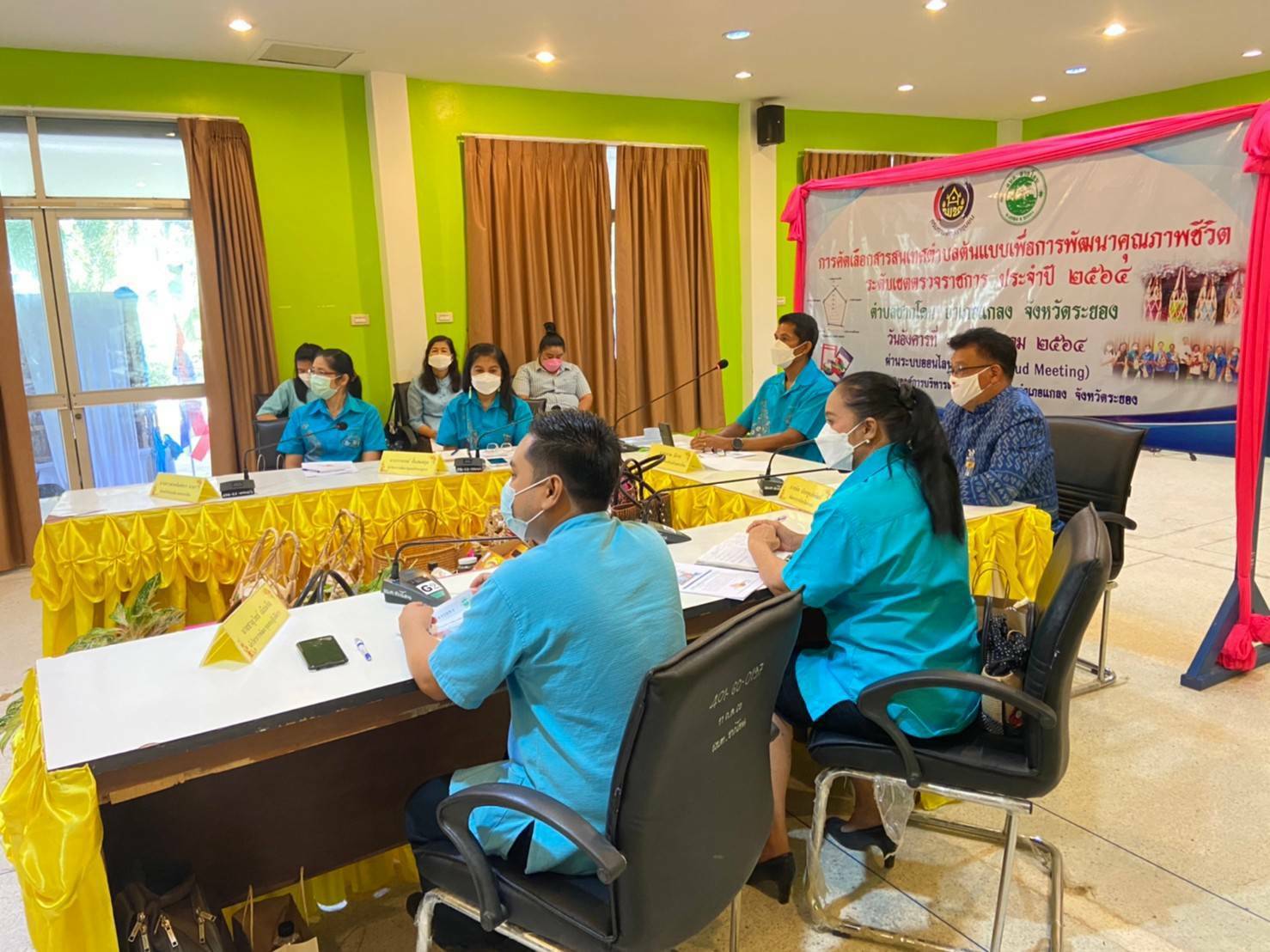 “พช.ระยอง” เข้าร่วมการคัดเลือกการจัดทำสารสนเทศตำบลต้นแบบเพื่อพัฒนาคุณภาพชีวิต ระดับเขตตรวจราชการ ประจำปี 2564 ผ่านระบบออนไลน์ (Zoom Cloud Meeting)