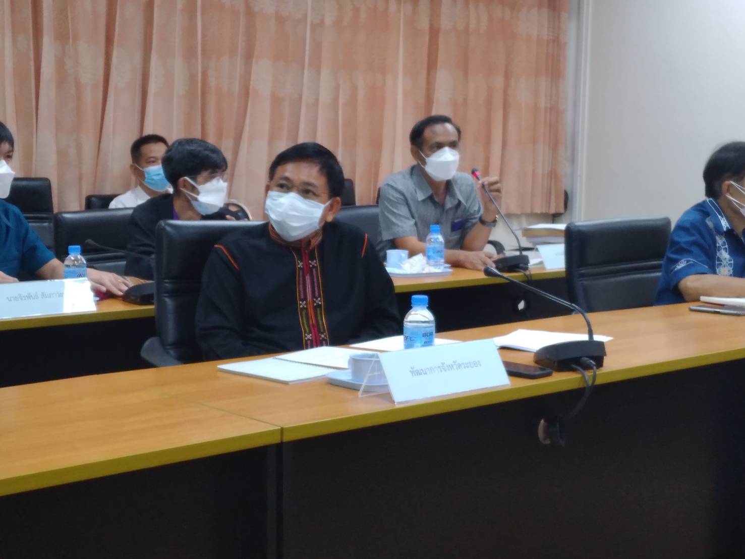 “พช.ระยอง” ร่วมประชุมคณะกรรมการพิจารณากำหนดผ้าประจำจังหวัดระยอง