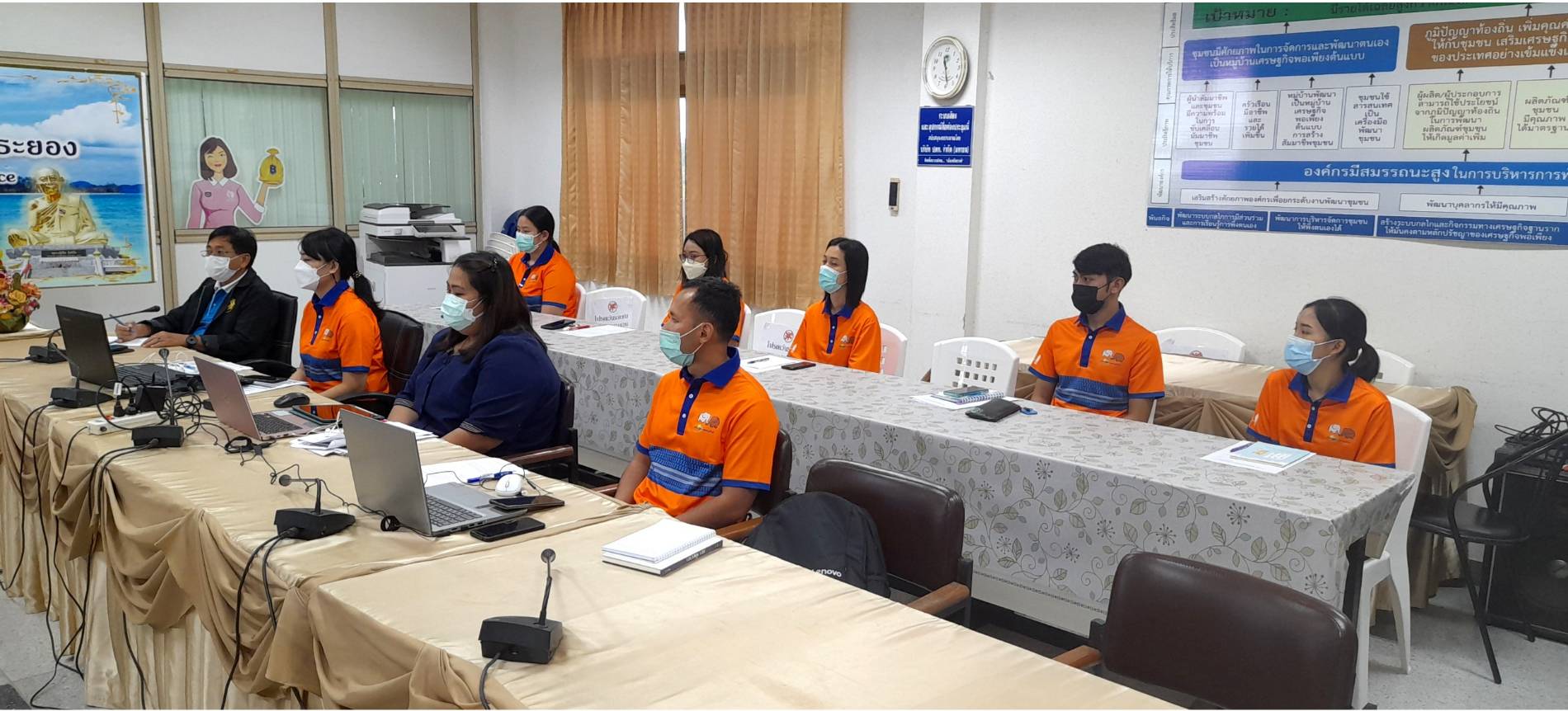 “พช.ระยอง” ร่วมรับมอบนโยบายจากรองผู้ว่าราชการจังหวัดระยอง แก่พัฒนากร รุ่น 118 ที่ได้รับการบรรจุแต่งตั้งให้ปฏิบัติหน้าที่จังหวัดระยอง