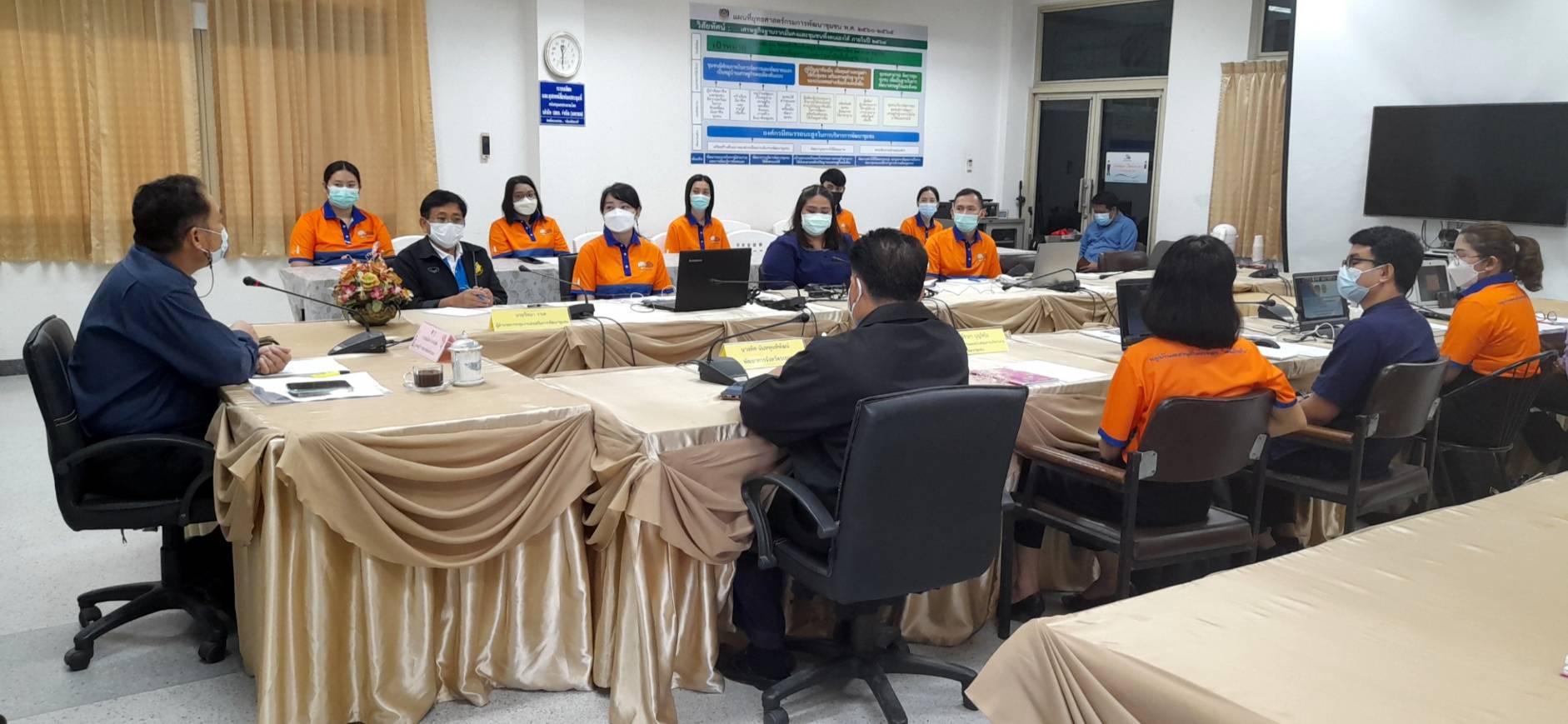 “พช.ระยอง” ร่วมรับมอบนโยบายจากรองผู้ว่าราชการจังหวัดระยอง แก่พัฒนากร รุ่น 118 ที่ได้รับการบรรจุแต่งตั้งให้ปฏิบัติหน้าที่จังหวัดระยอง