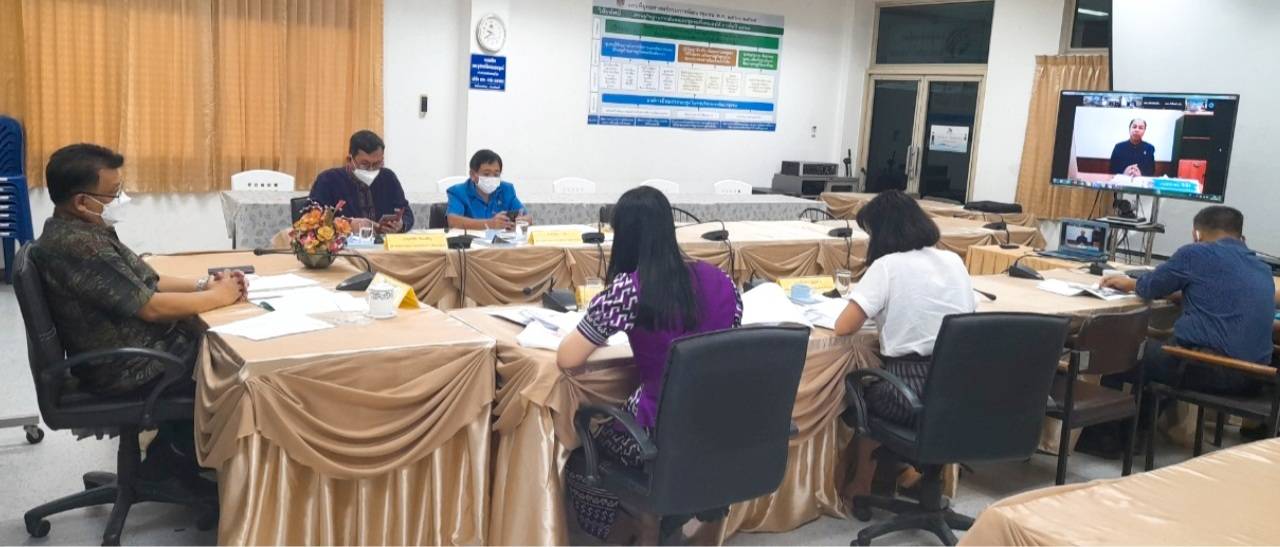 “พช.ระยอง”  ร่วมประชุมเชิงปฏิบัติการตรวจติดตามผลการดำเนินงานของหน่วยรับตรวจ รายไตรมาส  ครั้งที่ 4/2564 เขตตรวจราชการที่ 8 และเขตตรวจราชการที่  17  ผ่านระบบ Zoom Cloud Meeting