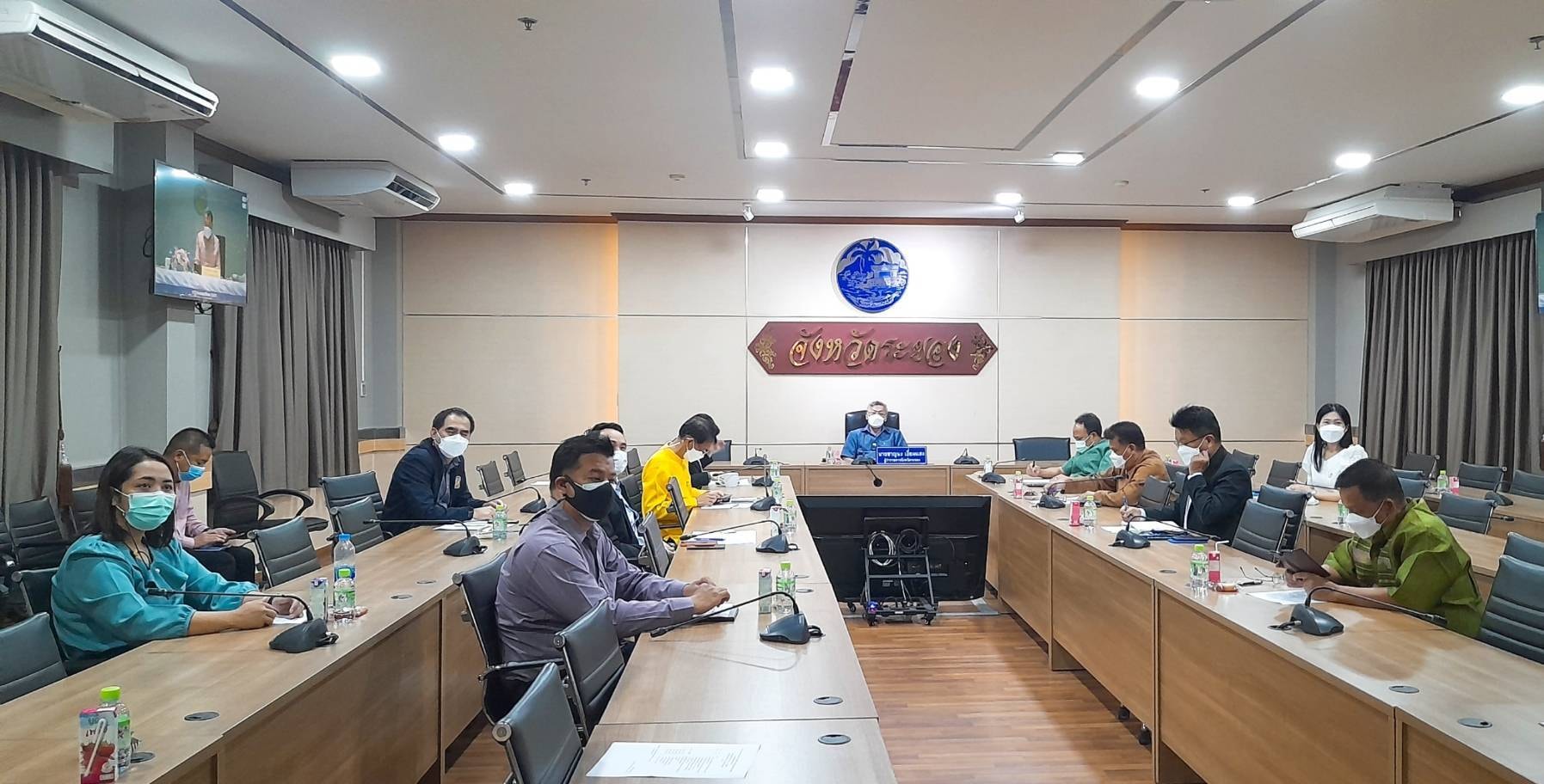 “พช.ระยอง”  ร่วมประชุมรับมอบนโยบาย ปลัดกระทรวงมหาดไทย ผ่านระบบวีดิทัศน์ทางไกล (VCS)