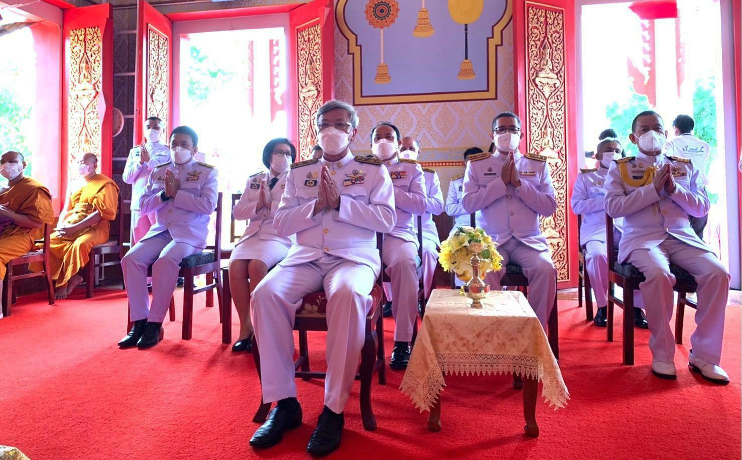 “พช.ระยอง”  ร่วมพิธีทอดผ้าป่า เพื่อน้อมเกล้าน้อมกระหม่อมถวายพระราชกุศลแด่พระบาทสมเด็จพระบรมชนกาธิเบศร มหาภูมิพลอดุลยเดชมหาราช บรมนาถบพิตร เนื่องในวันคล้ายวันสวรรคต และสมทบทุนโครงการทุนเล่าเรียนหลวงสำหรับพระสงฆ์ไทย จังหวัดระยอง