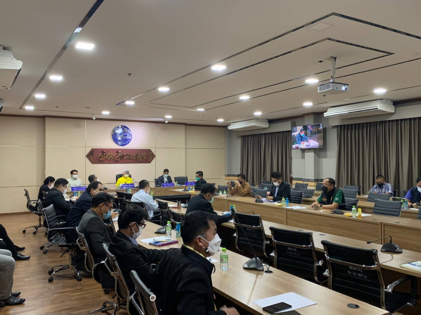 “พช.ระยอง”  ร่วมประชุมการมอบนโยบายและชี้แจงข้อราชการสำคัญ  ผ่านระบบ วีดิทัศน์ทางไกล (VCS)