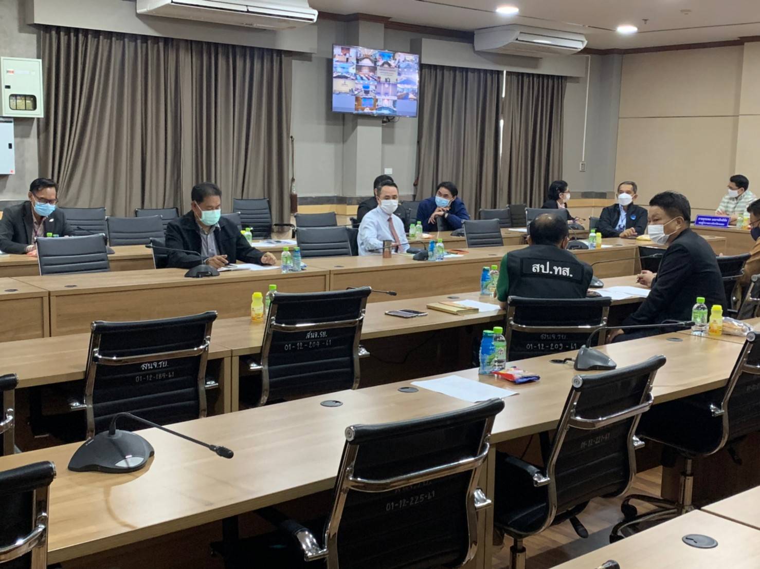 “พช.ระยอง”  ร่วมประชุมการมอบนโยบายและชี้แจงข้อราชการสำคัญ  ผ่านระบบ วีดิทัศน์ทางไกล (VCS)