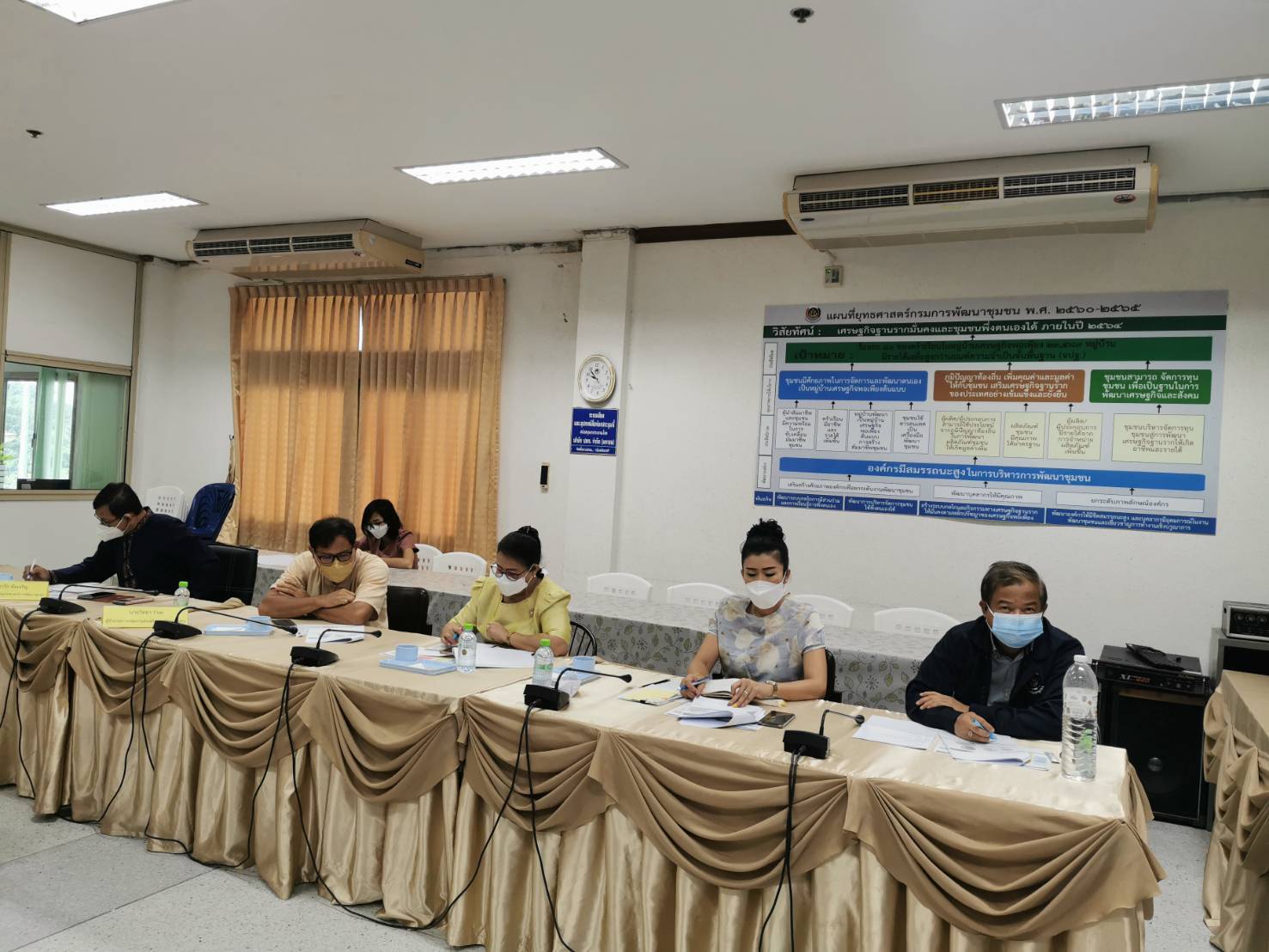 “พช.ระยอง”  ร่วมรับฟังการประชุมมอบนโยบายการขับเคลื่อนงานพัฒนาชุมชน ประจำปี 2565  ผ่านระบบการประชุมทางไกล (Video Conference)