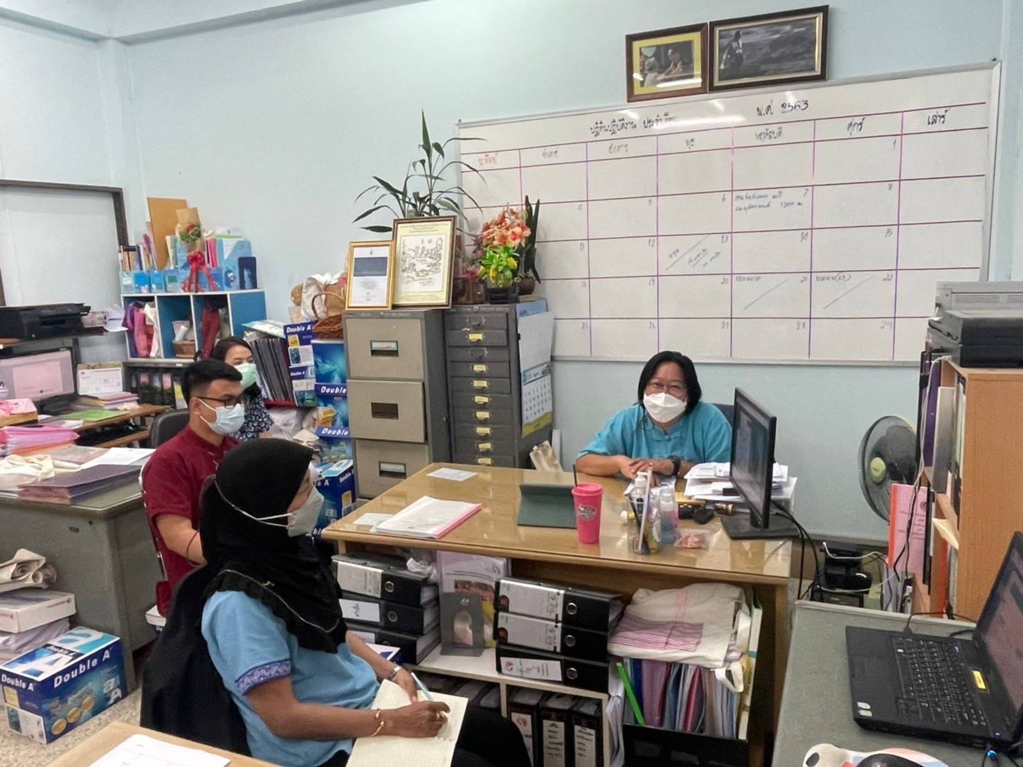 “พช.ระยอง”  ร่วมรับฟังการประชุมมอบนโยบายการขับเคลื่อนงานพัฒนาชุมชน ประจำปี 2565  ผ่านระบบการประชุมทางไกล (Video Conference)