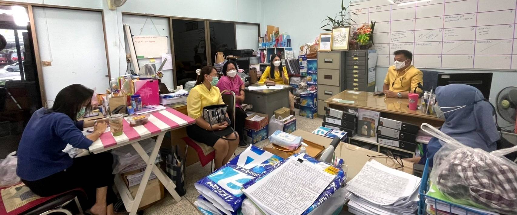 “พช.ระยอง” ลงพื้นที่ติดตามสนับสนุนการดำเนินงานสำนักงานพัฒนาชุมชนอำเภอ