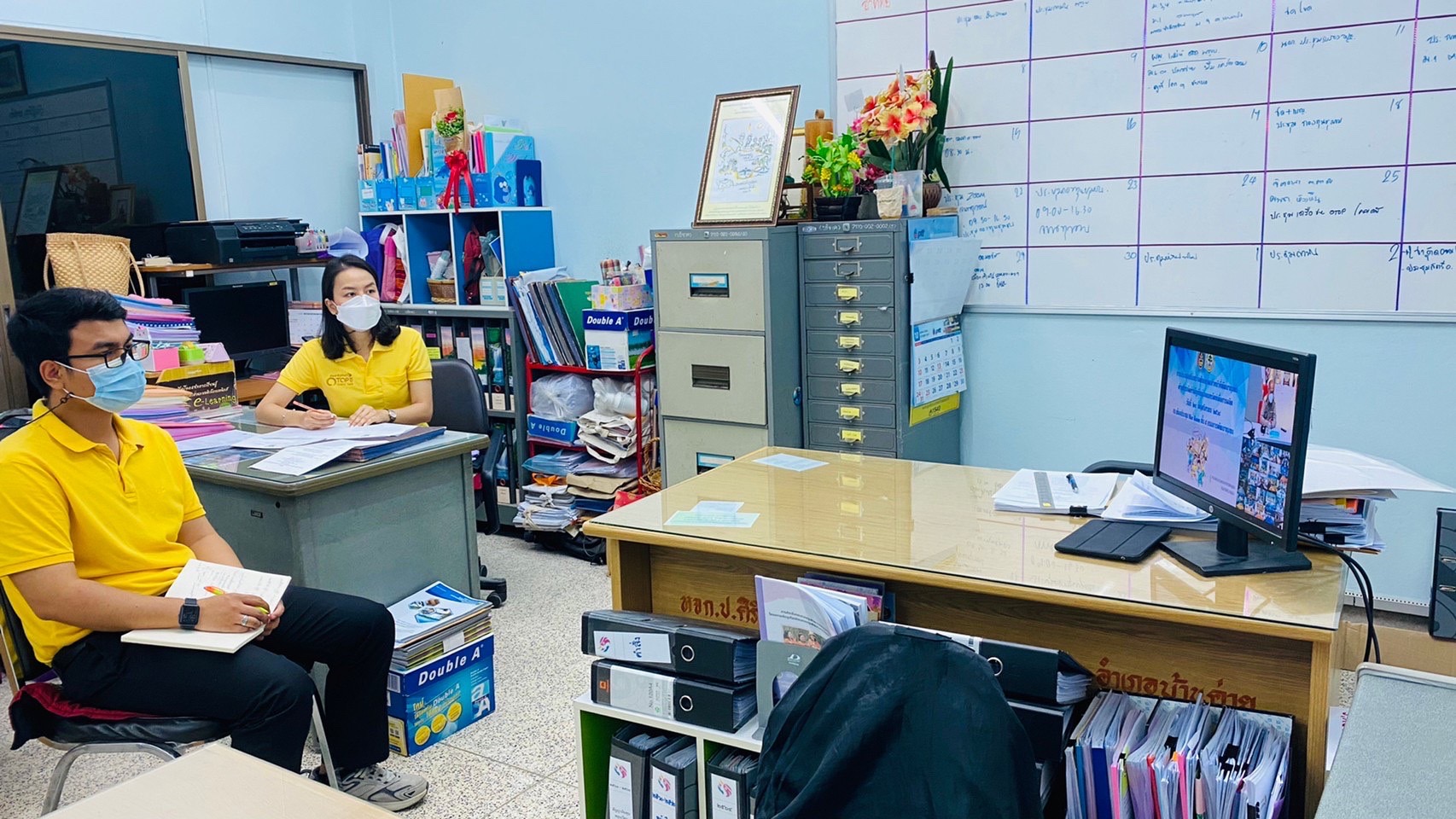 “พช.ระยอง” ร่วมประชุมเสริมสร้างศักยภาพเจ้าหน้าที่พัฒนาชุมชนด้านการจัดทำบัญชีกลุ่มออมทรัพย์เพื่อการผลิต ผ่านระบบการประชุมทางไกล (Video Conference) ?