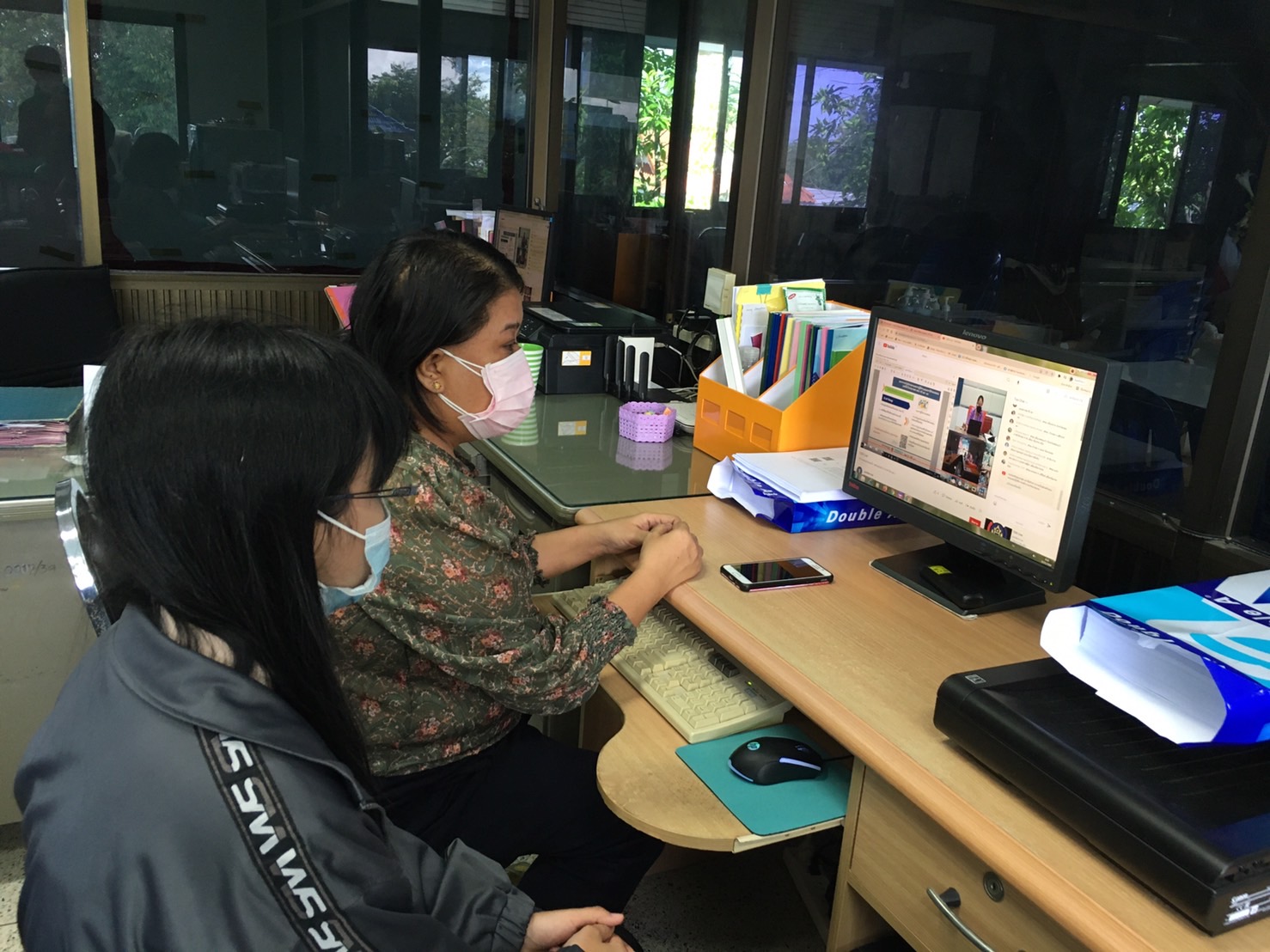 “พช.ระยอง” ร่วมประชุมเพิ่มศักยภาพกลไกการขับเคลื่อนกองทุนชุมชนตามหลักธรรมาภิบาล ผ่านระบบการประชุมทางไกล (Video Conference) ระหว่างวันที่ 22-23 พฤศจิกายน 2564